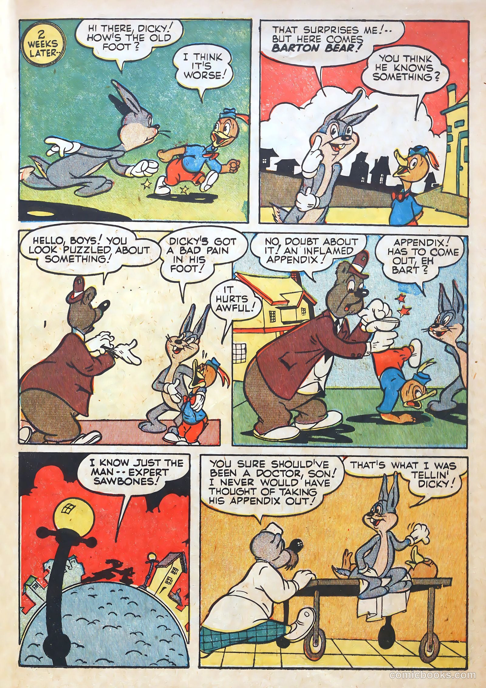 Billy Bunny's Christmas Frolics #1 (1952) — page 17 of 100