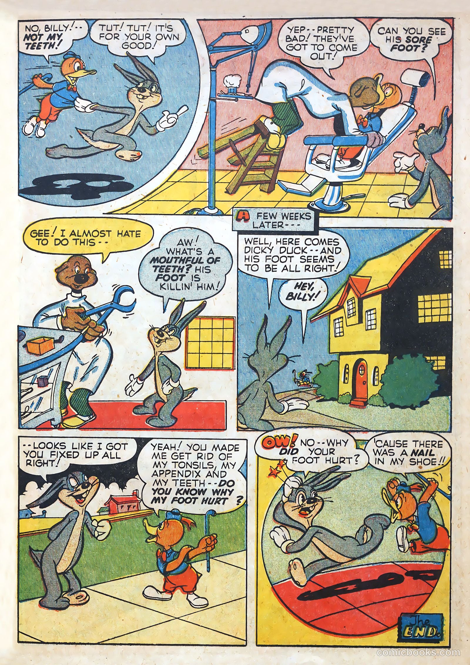 Billy Bunny's Christmas Frolics #1 (1952) — page 19 of 100