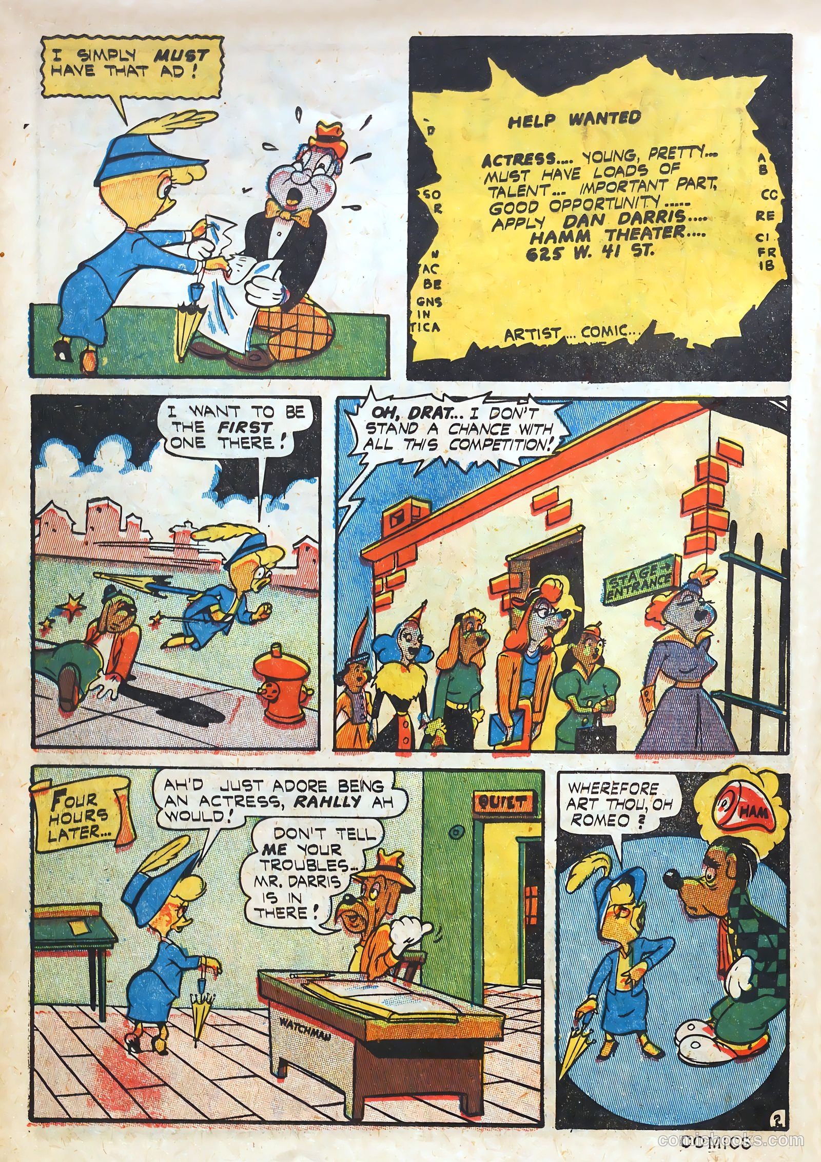 Billy Bunny's Christmas Frolics #1 (1952) — page 22 of 100