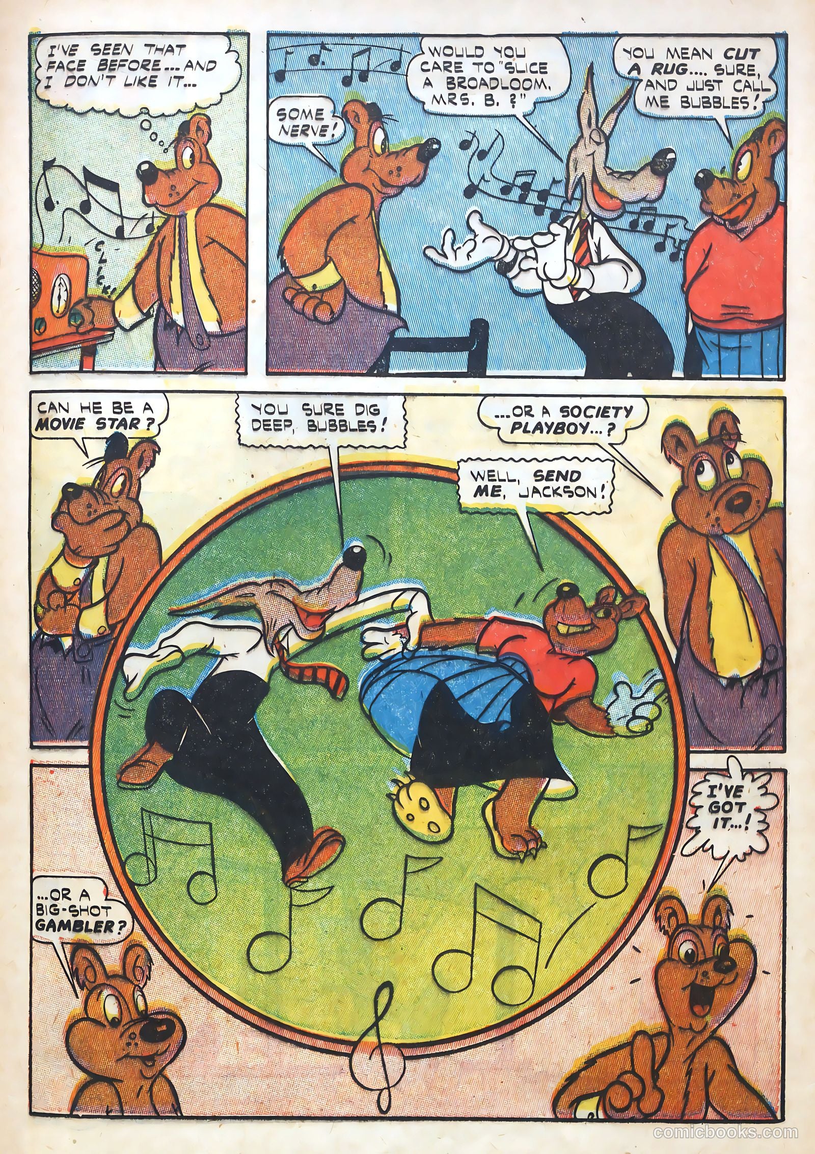 Billy Bunny's Christmas Frolics #1 (1952) — page 33 of 100