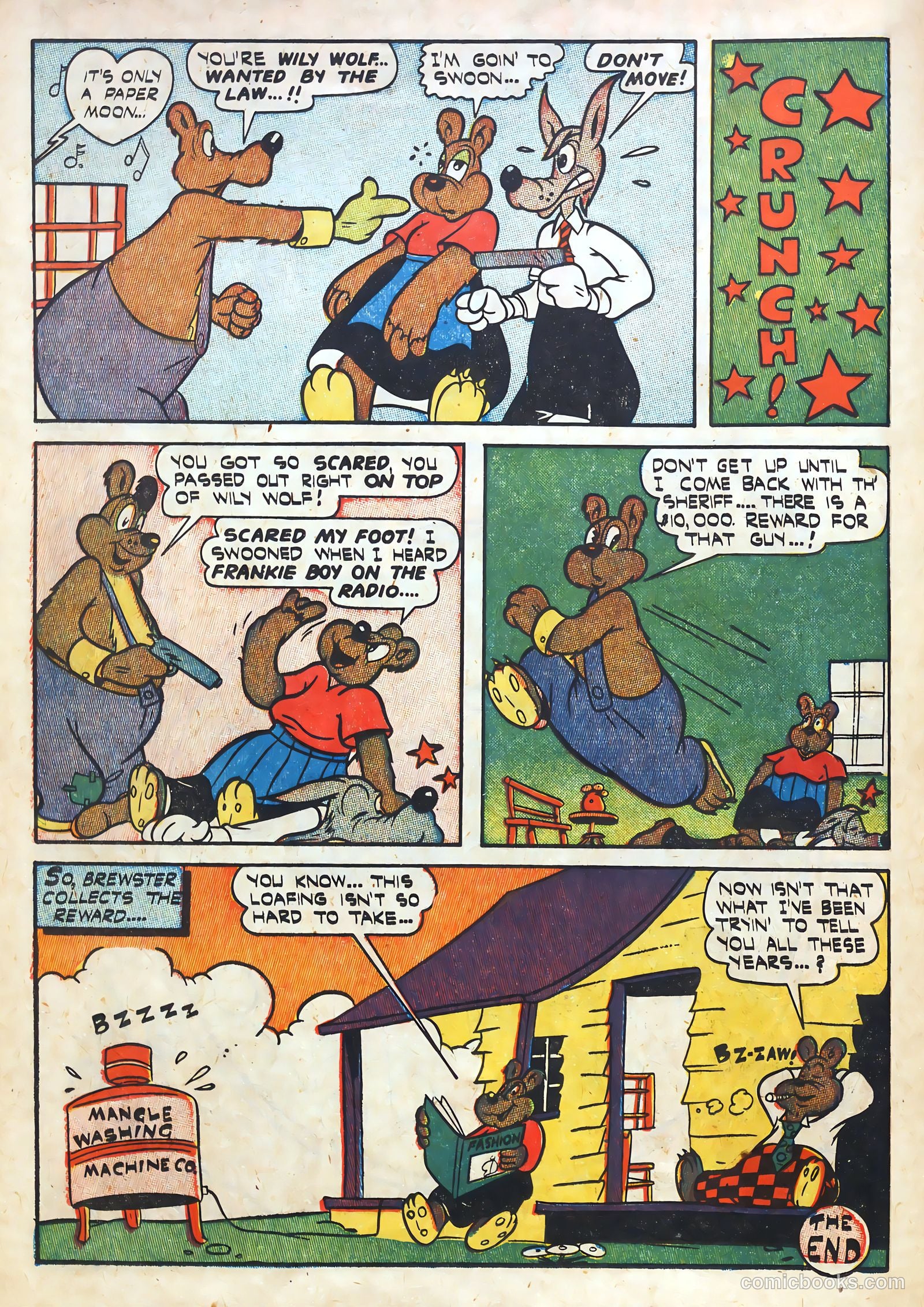 Billy Bunny's Christmas Frolics #1 (1952) — page 34 of 100