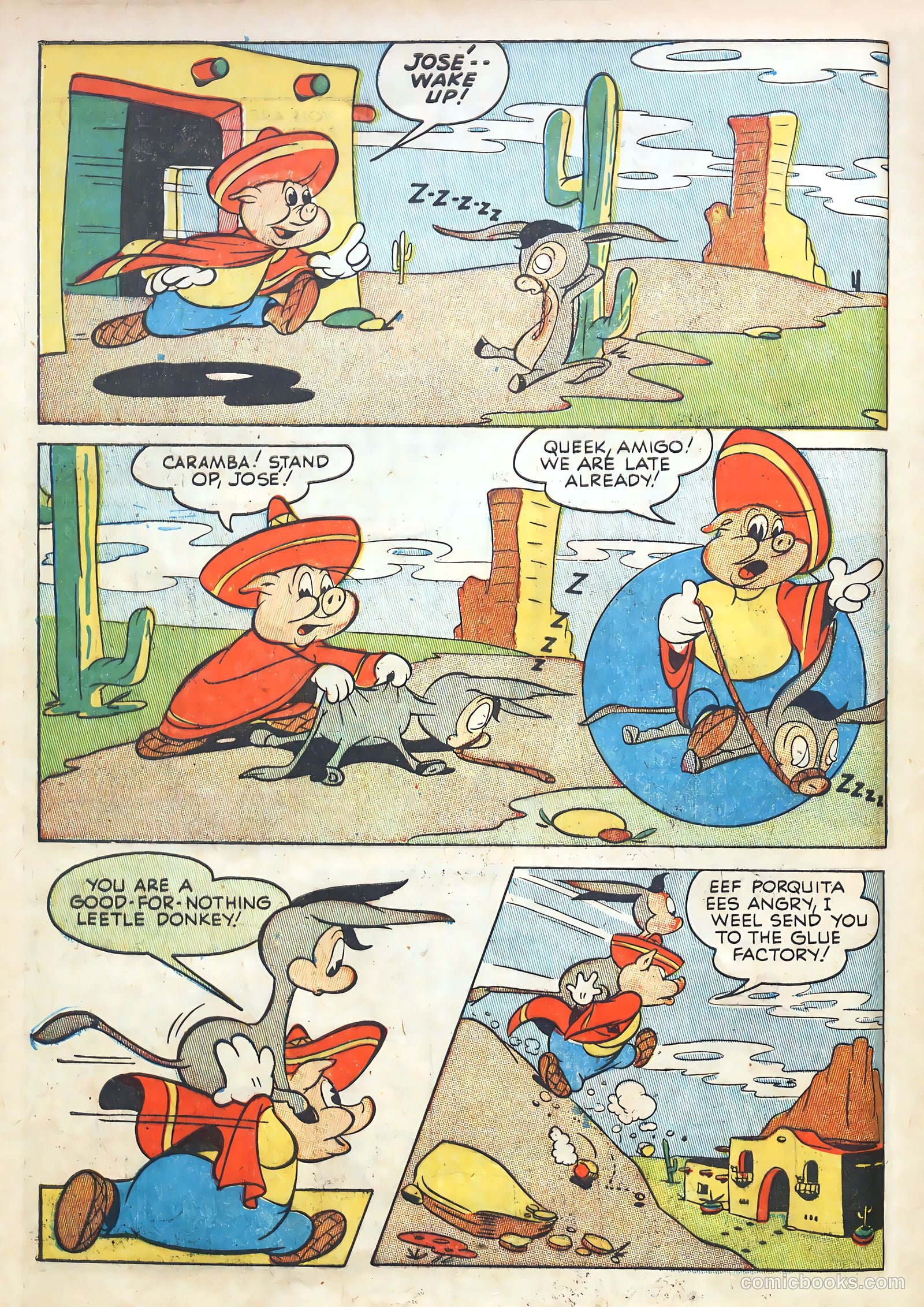 Billy Bunny's Christmas Frolics #1 (1952) — page 40 of 100