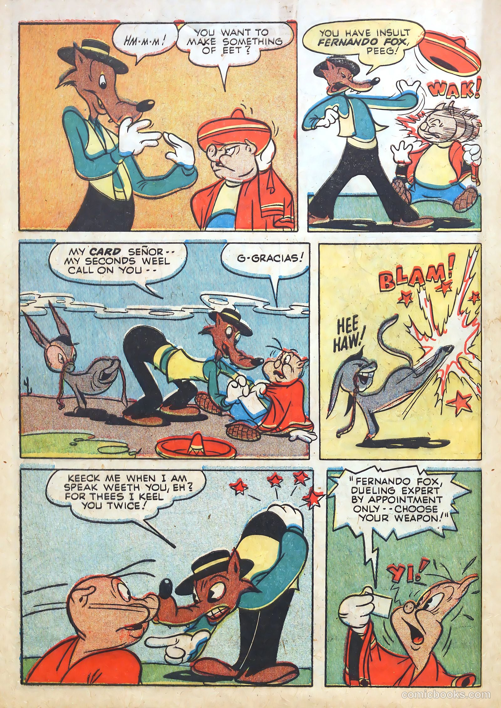 Billy Bunny's Christmas Frolics #1 (1952) — page 42 of 100