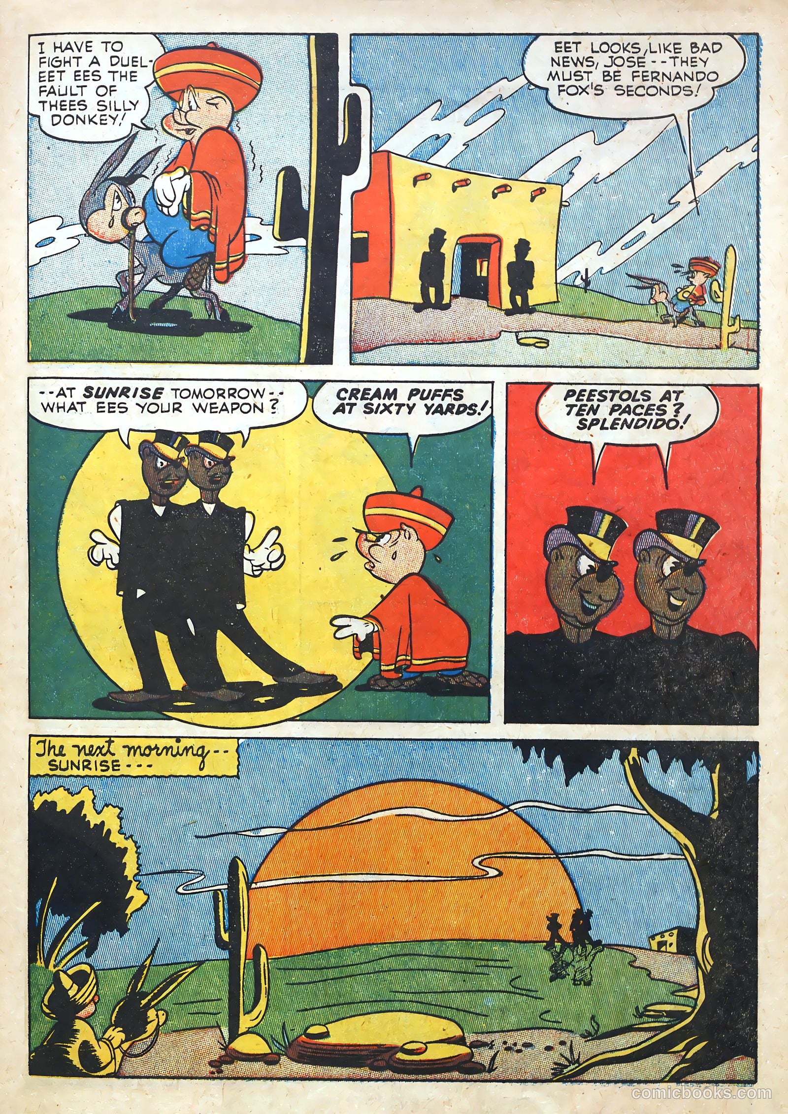 Billy Bunny's Christmas Frolics #1 (1952) — page 43 of 100