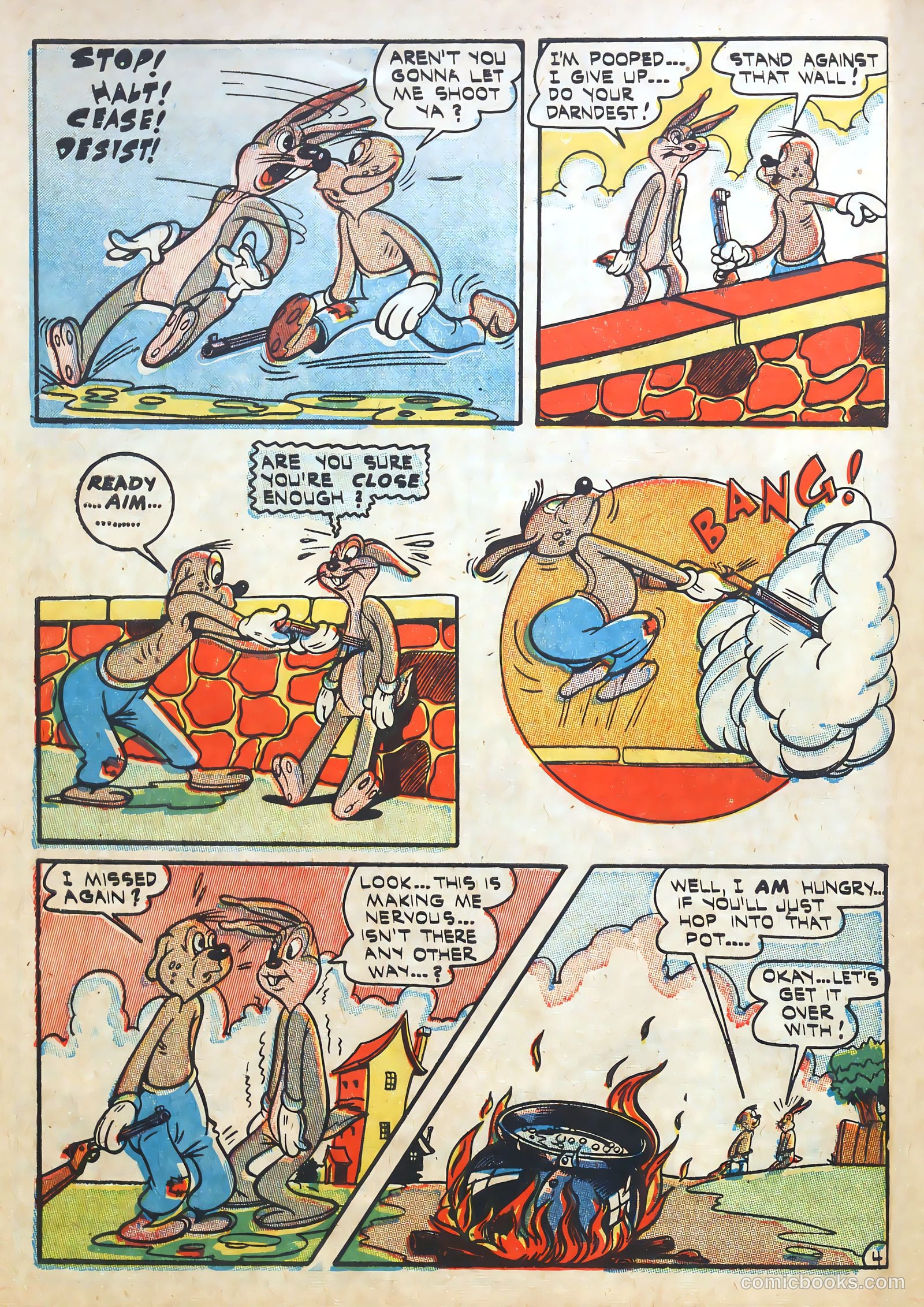 Billy Bunny's Christmas Frolics #1 (1952) — page 48 of 100