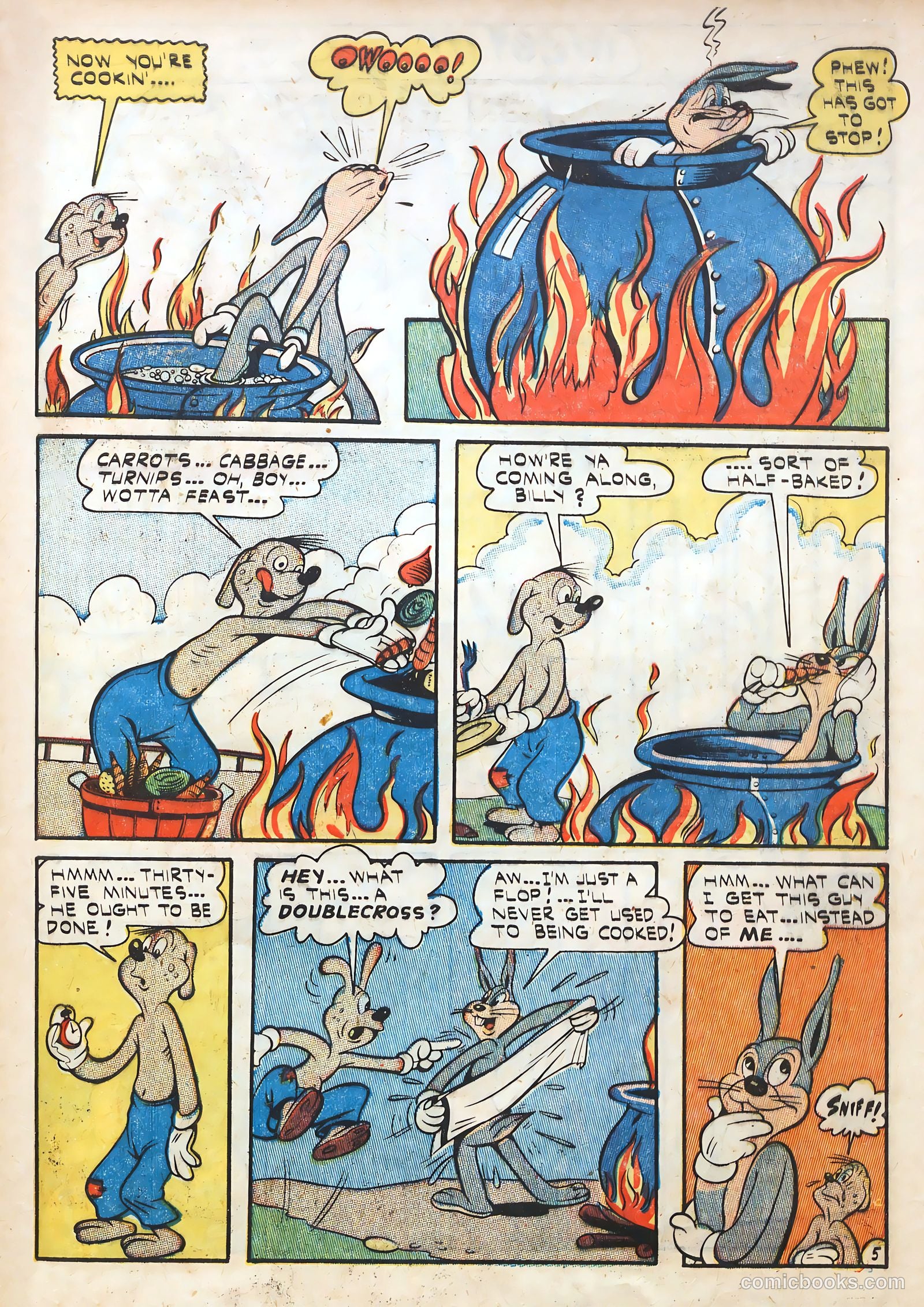 Billy Bunny's Christmas Frolics #1 (1952) — page 49 of 100