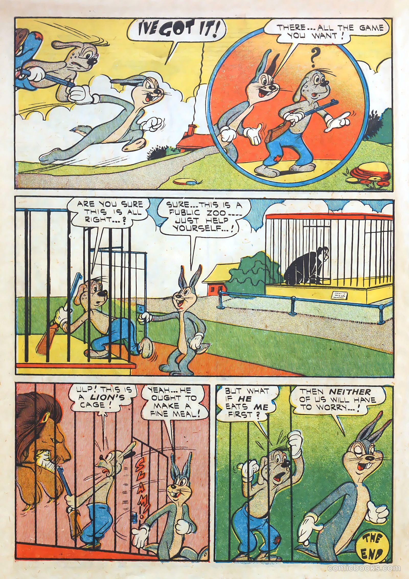 Billy Bunny's Christmas Frolics #1 (1952) — page 50 of 100