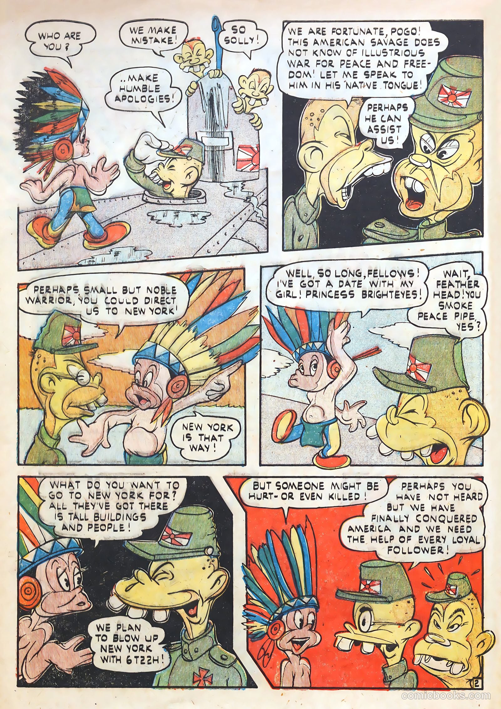 Billy Bunny's Christmas Frolics #1 (1952) — page 52 of 100