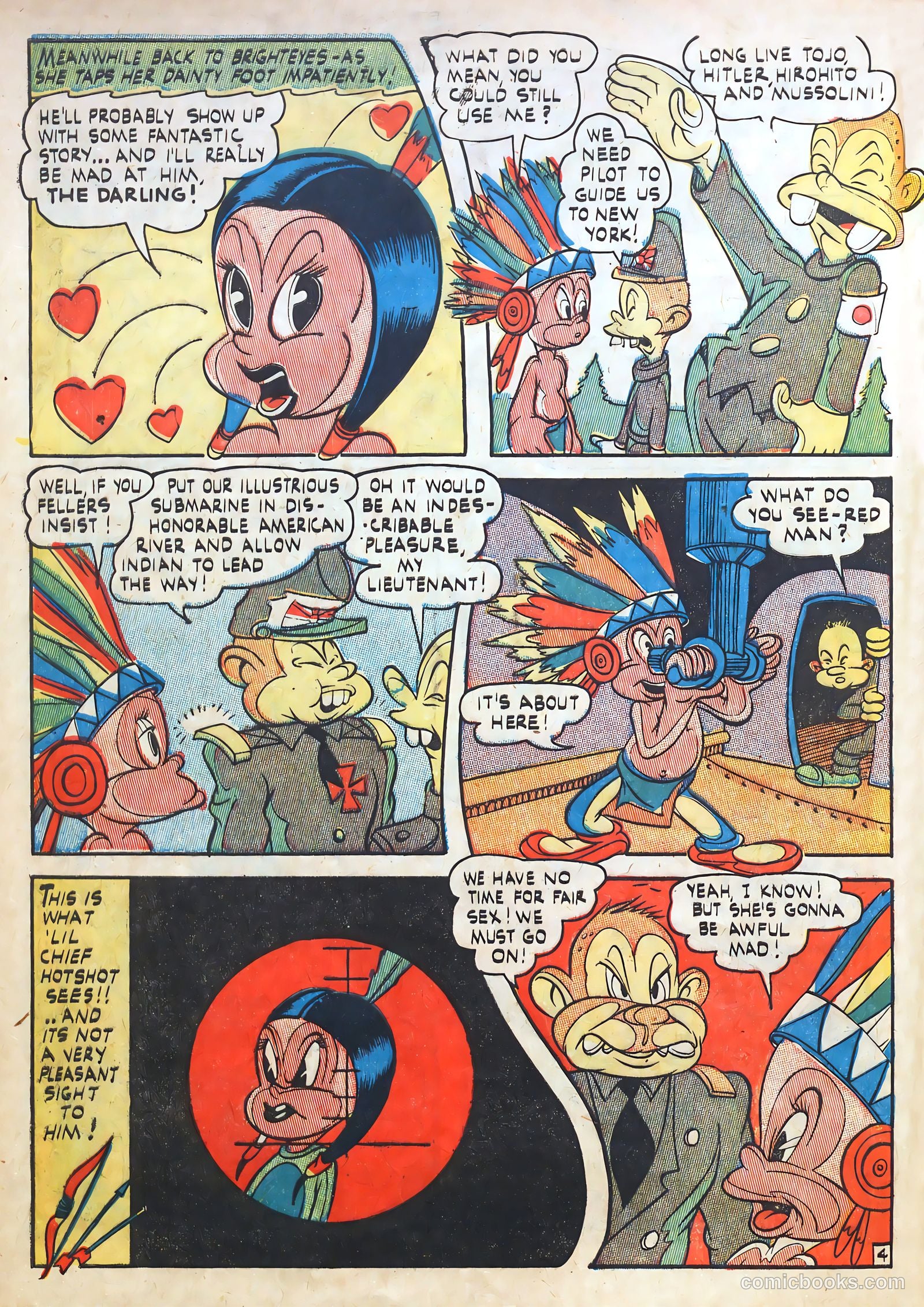 Billy Bunny's Christmas Frolics #1 (1952) — page 54 of 100