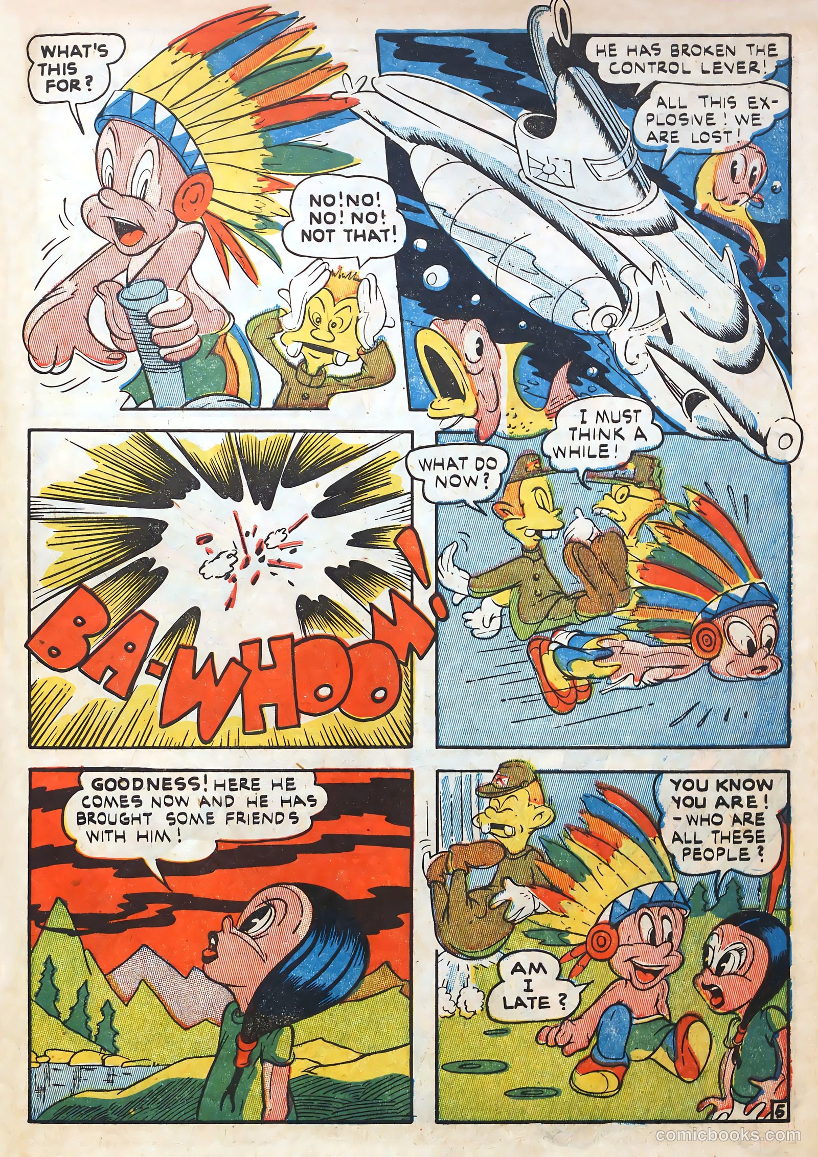 Billy Bunny's Christmas Frolics #1 (1952) — page 55 of 100