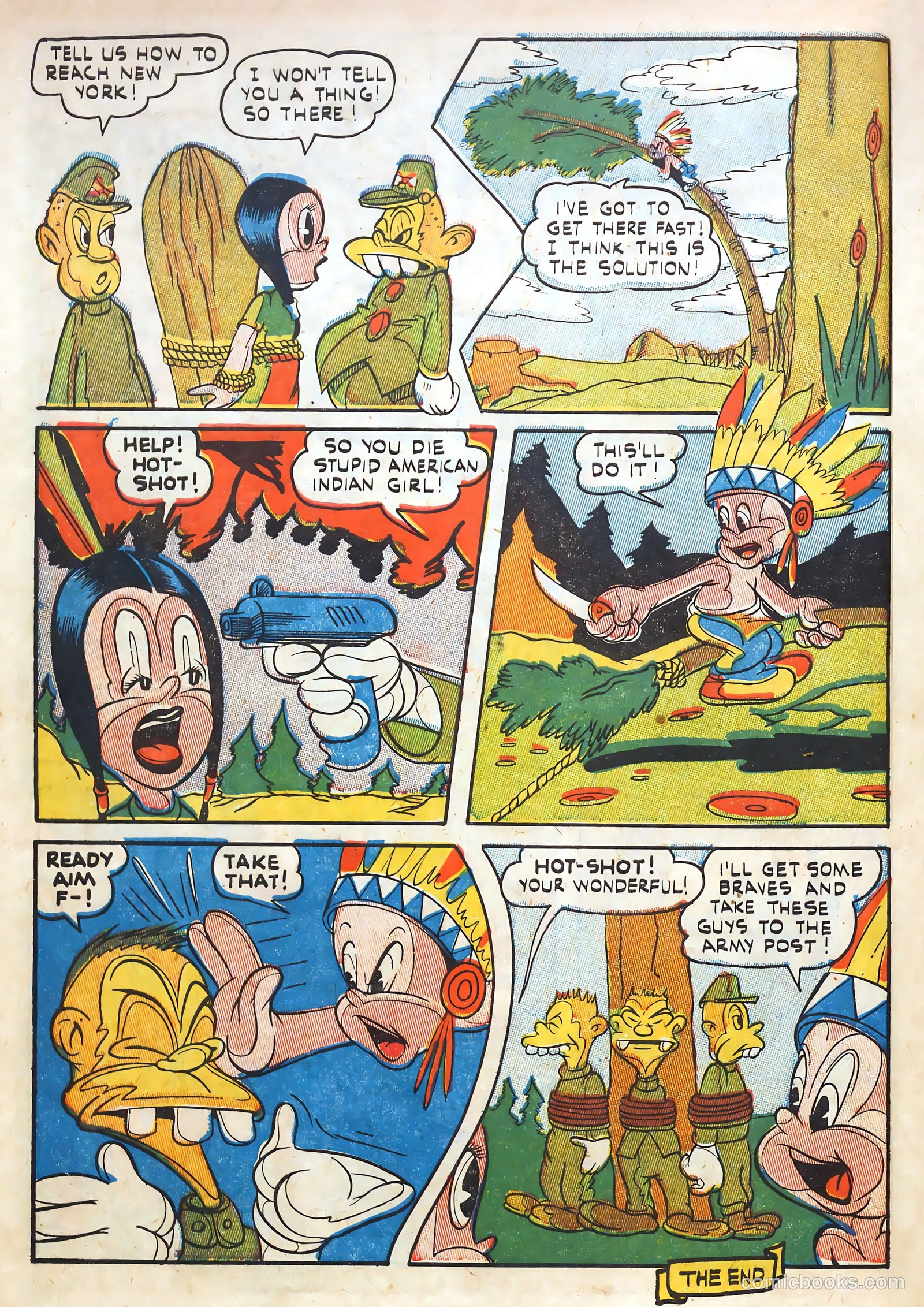 Billy Bunny's Christmas Frolics #1 (1952) — page 58 of 100
