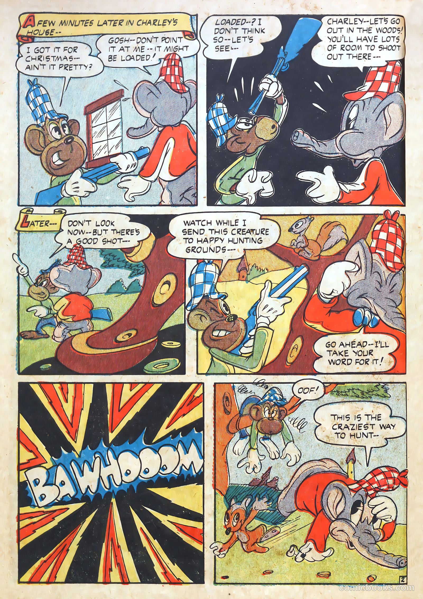 Billy Bunny's Christmas Frolics #1 (1952) — page 60 of 100