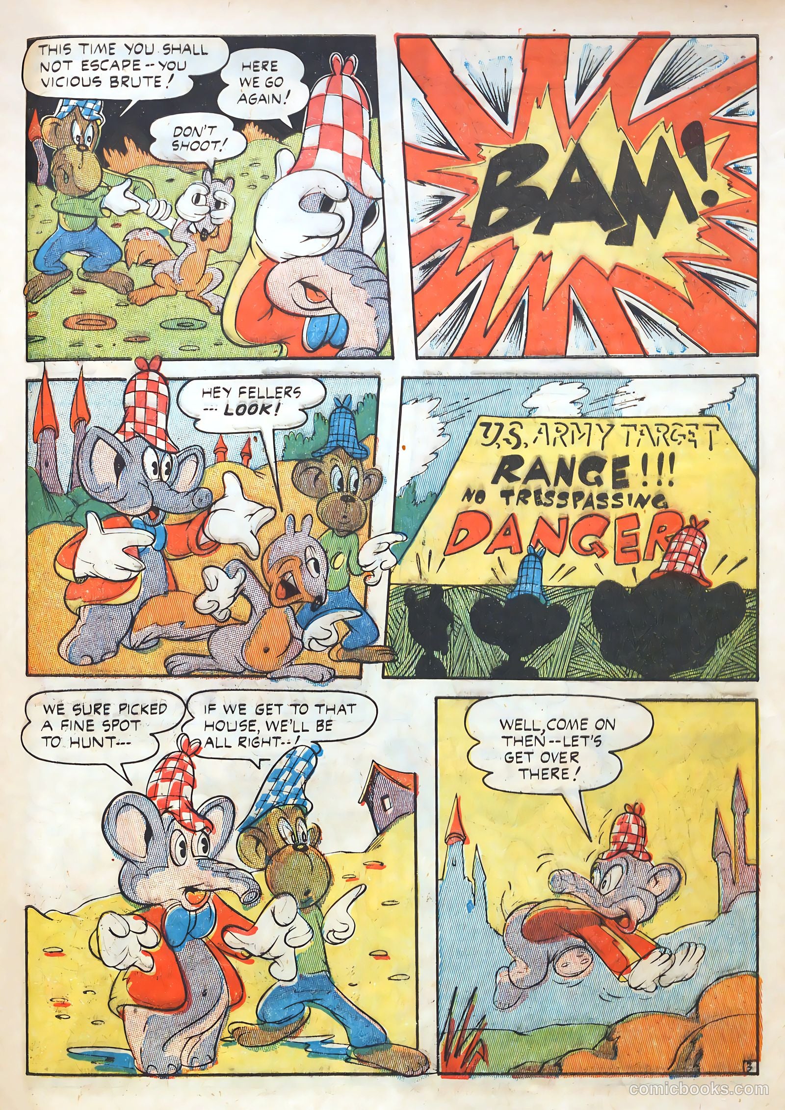 Billy Bunny's Christmas Frolics #1 (1952) — page 61 of 100