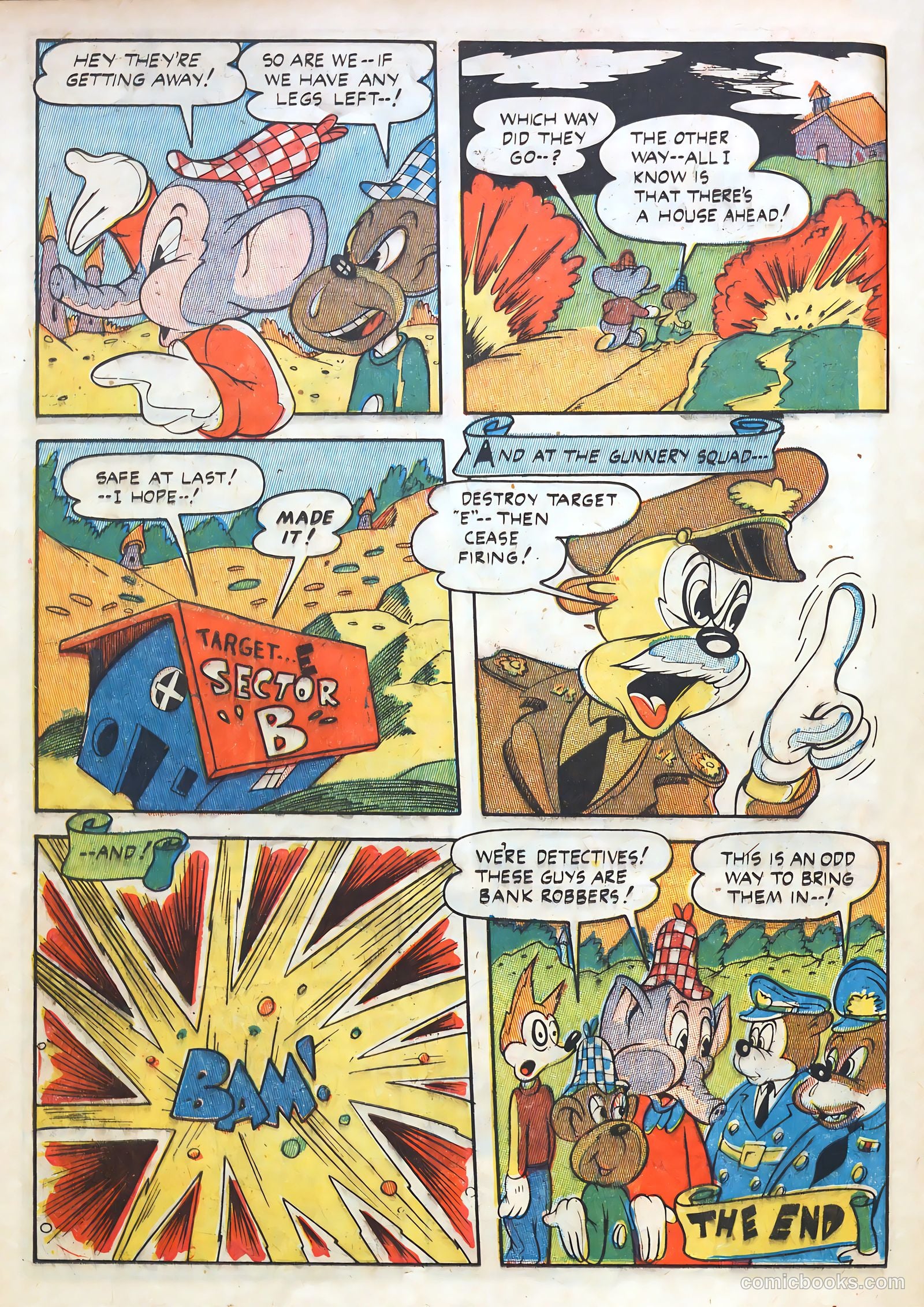 Billy Bunny's Christmas Frolics #1 (1952) — page 64 of 100