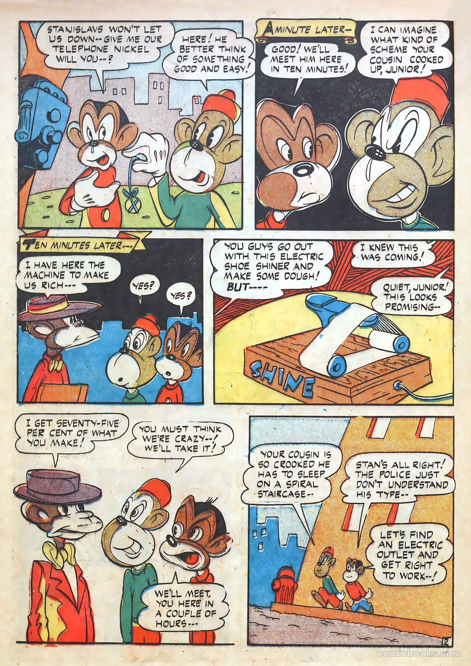 Billy Bunny's Christmas Frolics #1 (1952) — page 66 of 100