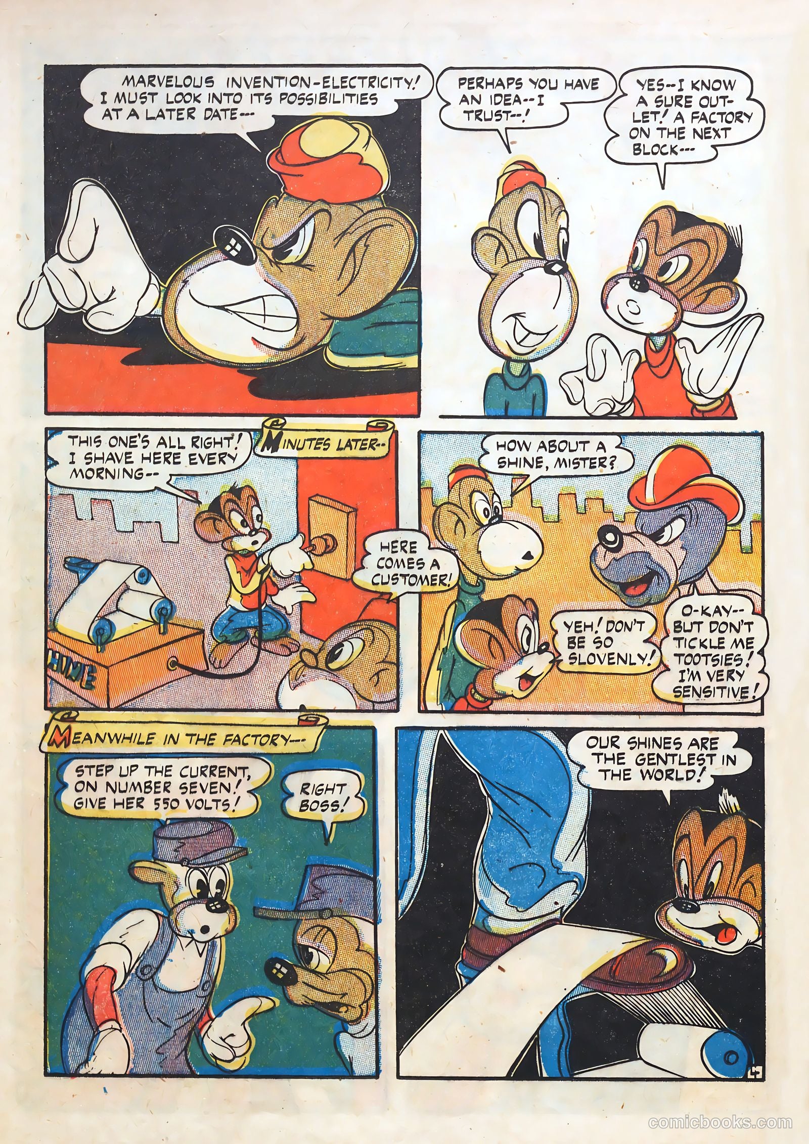 Billy Bunny's Christmas Frolics #1 (1952) — page 68 of 100