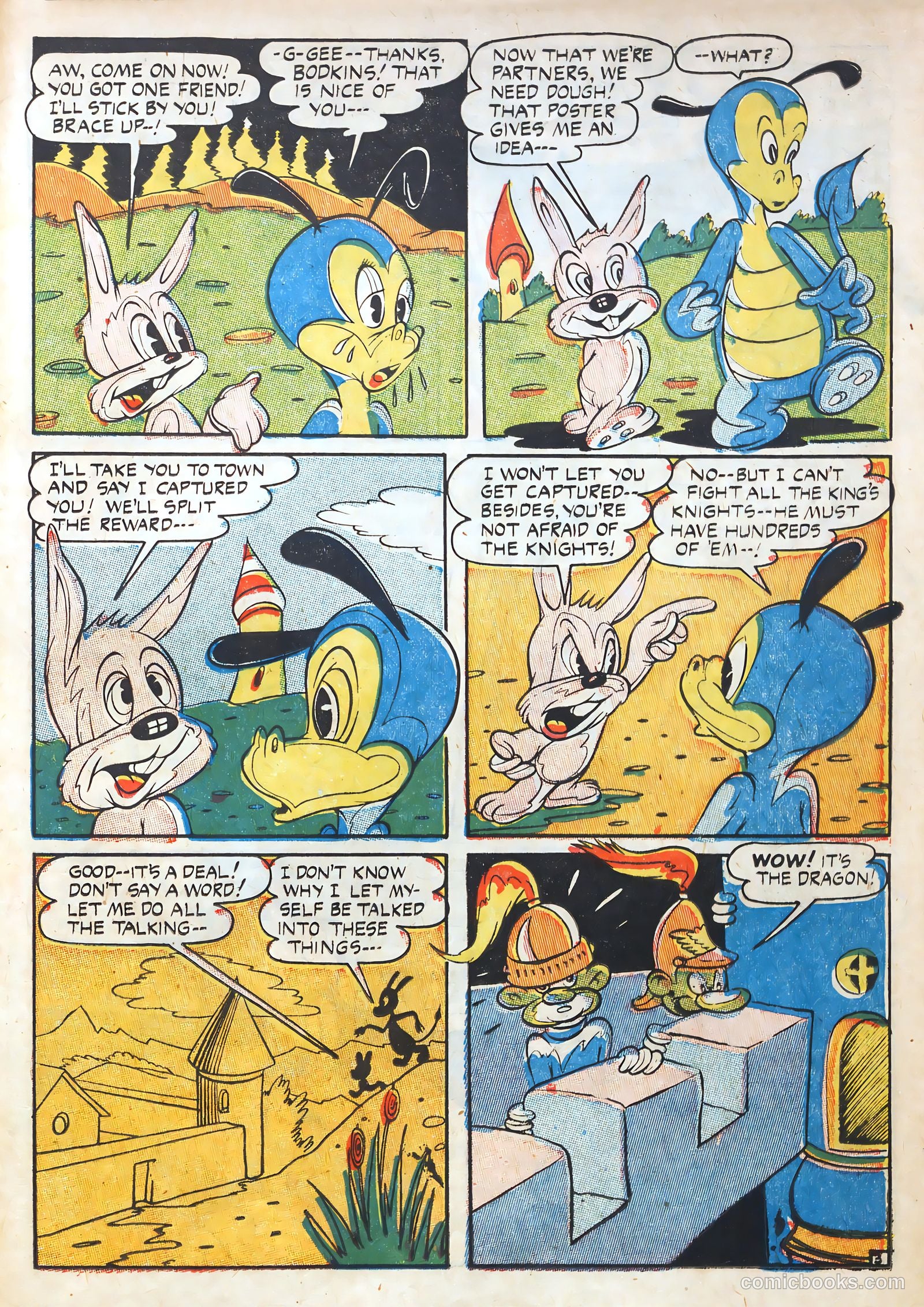 Billy Bunny's Christmas Frolics #1 (1952) — page 75 of 100