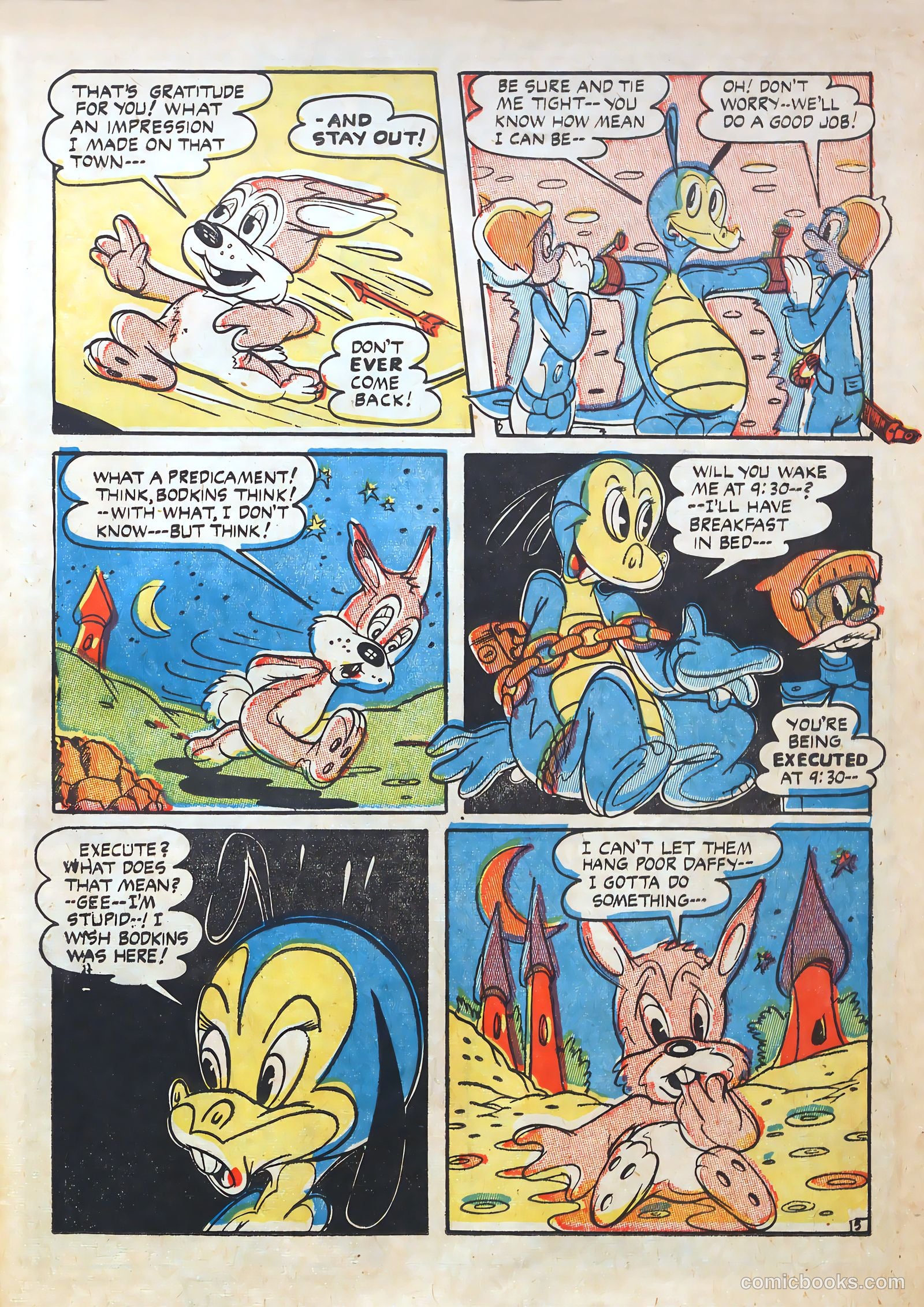Billy Bunny's Christmas Frolics #1 (1952) — page 77 of 100