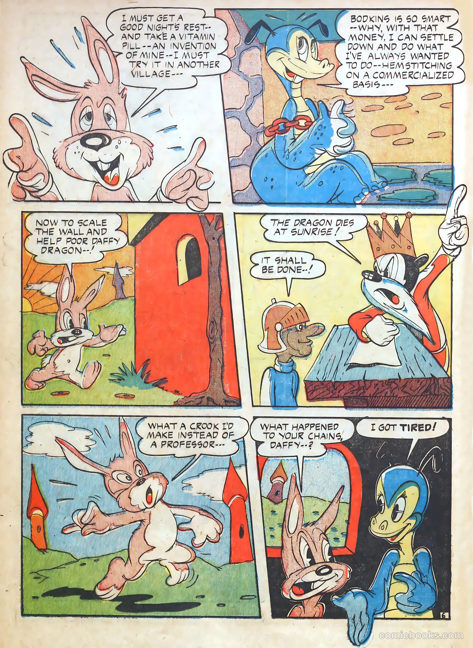 Billy Bunny's Christmas Frolics #1 (1952) — page 78 of 100