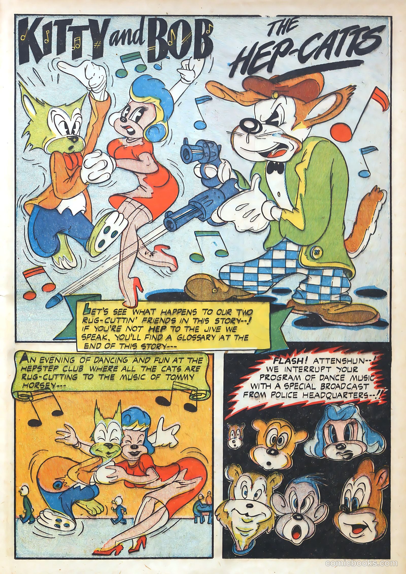 Billy Bunny's Christmas Frolics #1 (1952) — page 81 of 100