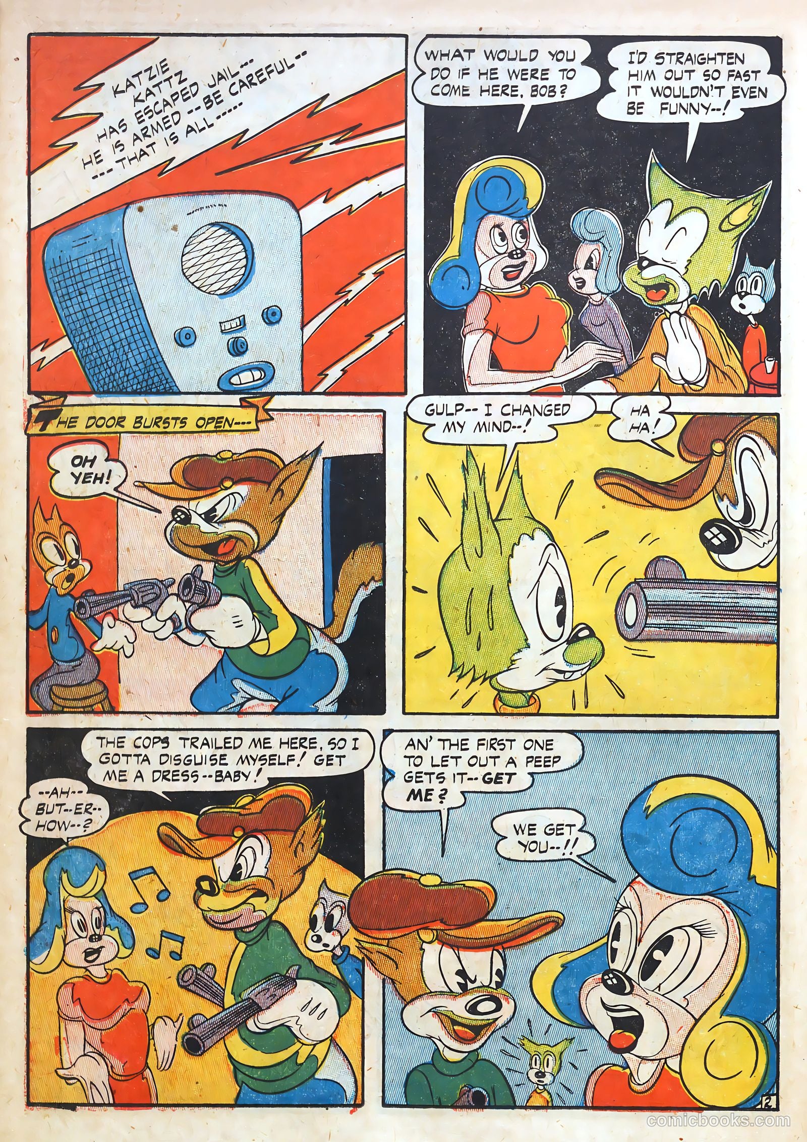 Billy Bunny's Christmas Frolics #1 (1952) — page 82 of 100
