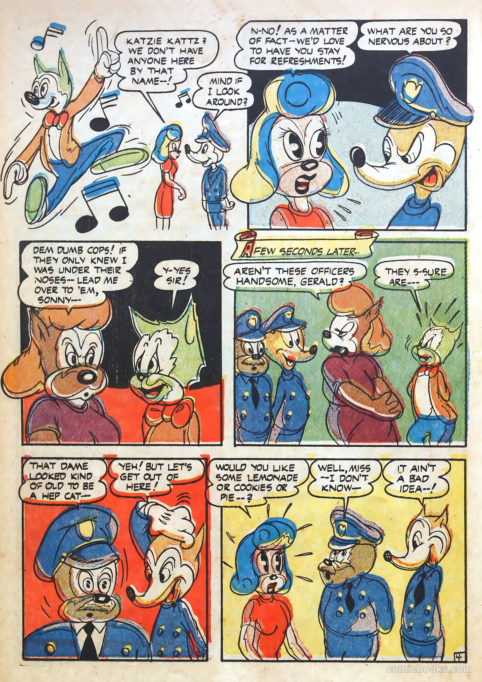Billy Bunny's Christmas Frolics #1 (1952) — page 84 of 100