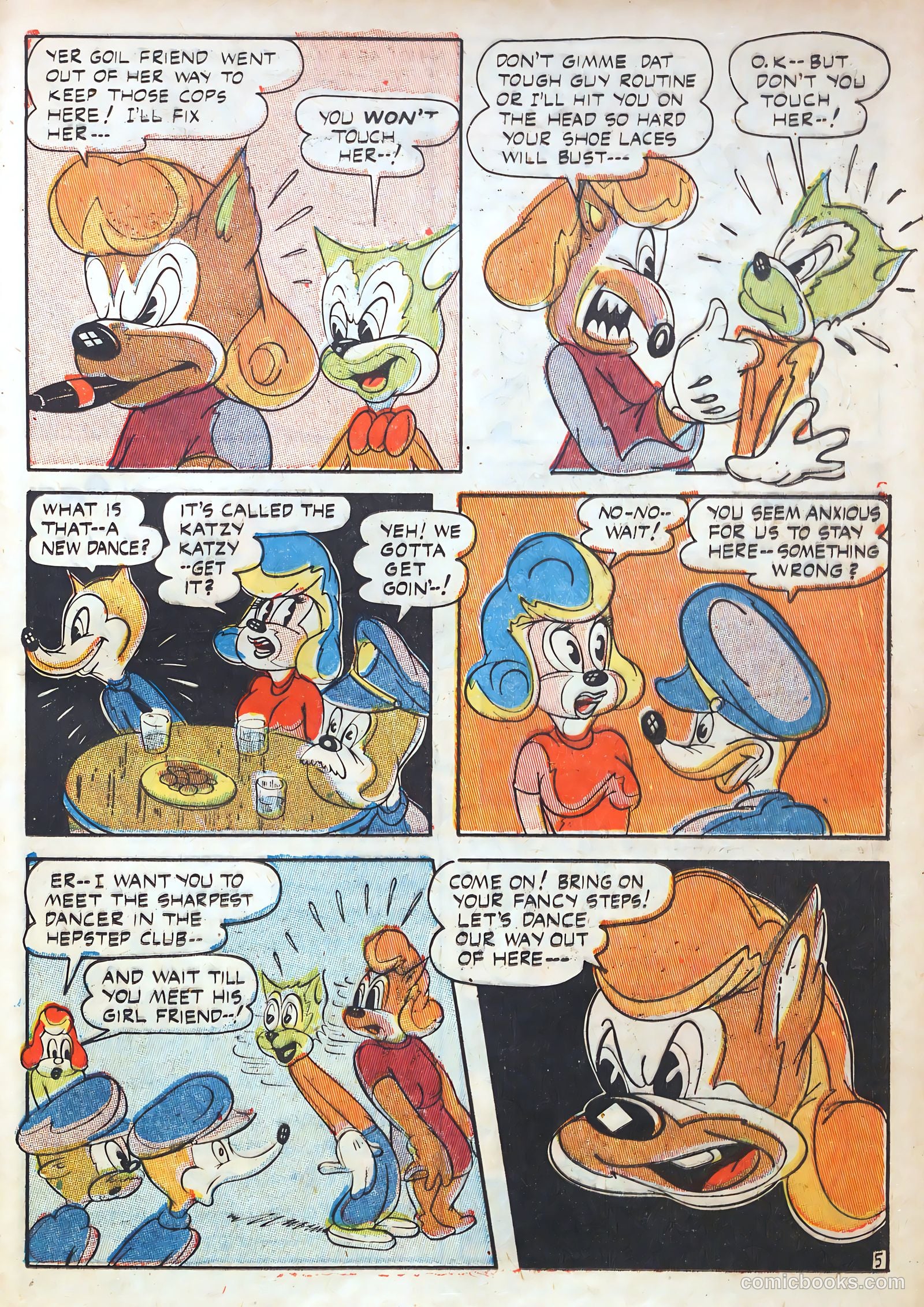 Billy Bunny's Christmas Frolics #1 (1952) — page 85 of 100