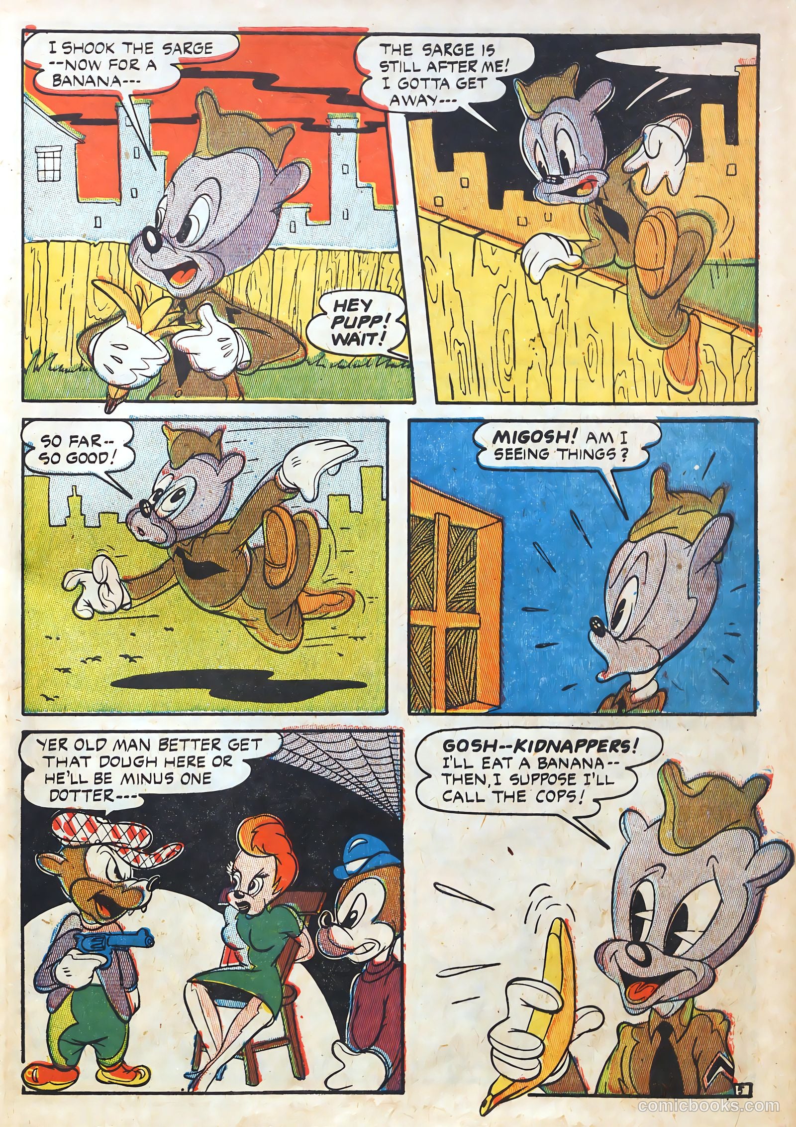 Billy Bunny's Christmas Frolics #1 (1952) — page 91 of 100