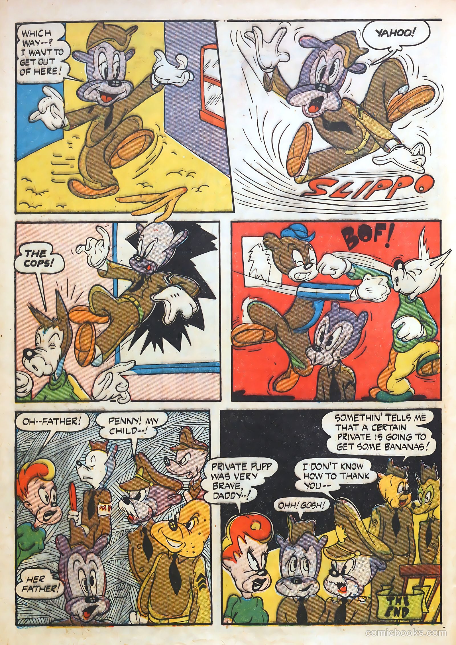 Billy Bunny's Christmas Frolics #1 (1952) — page 92 of 100