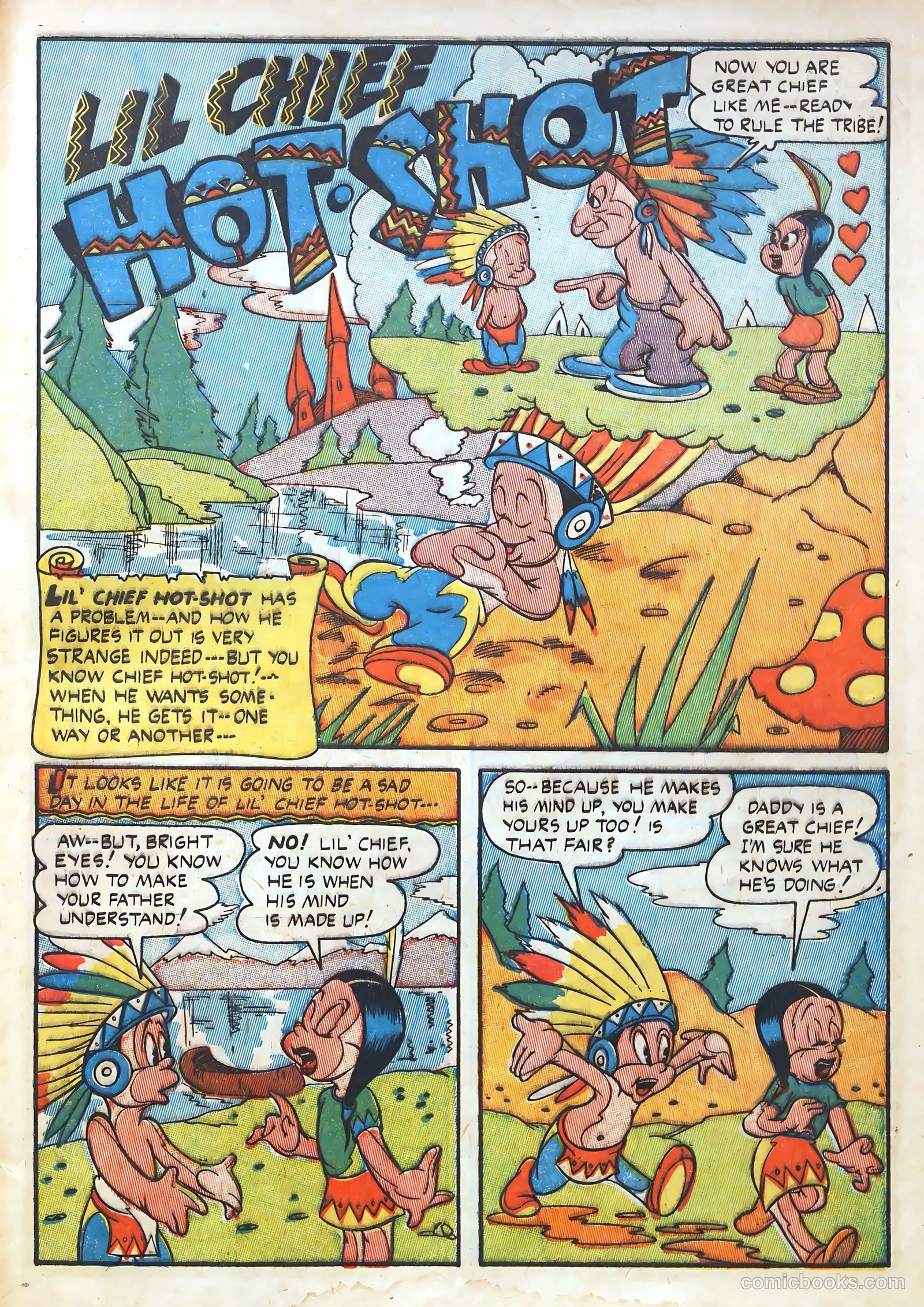 Billy Bunny's Christmas Frolics #1 (1952) — page 93 of 100