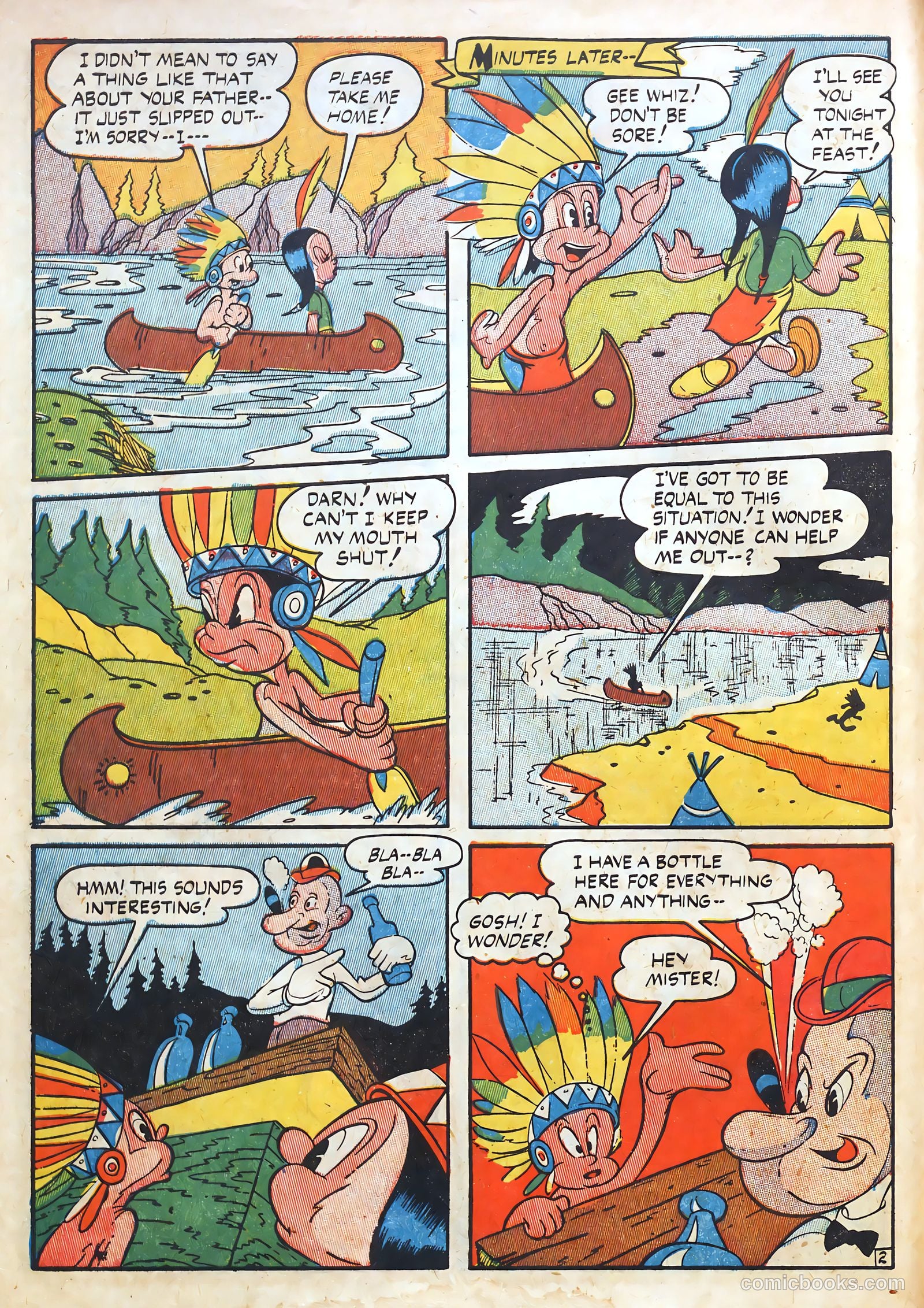 Billy Bunny's Christmas Frolics #1 (1952) — page 94 of 100