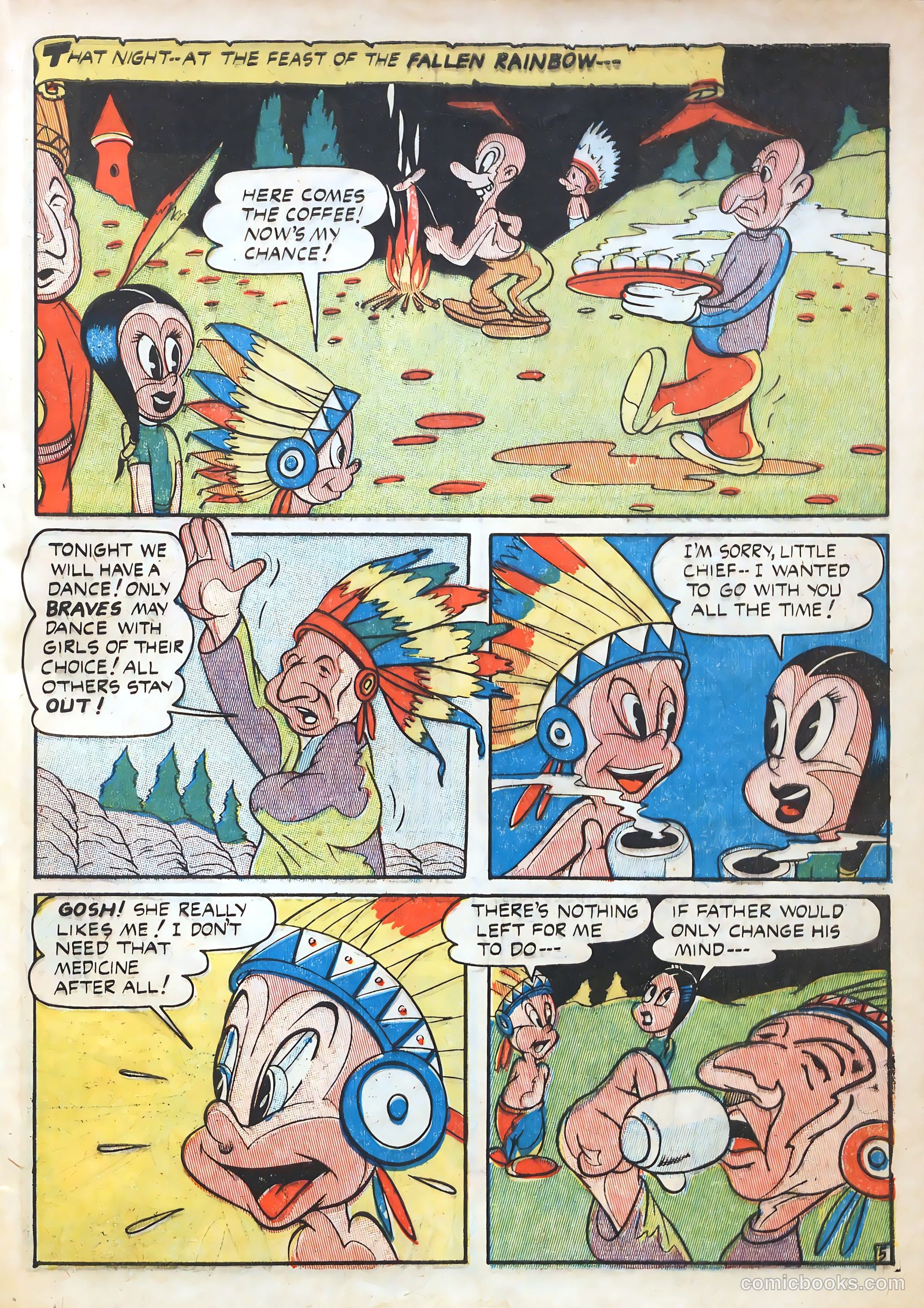 Billy Bunny's Christmas Frolics #1 (1952) — page 97 of 100