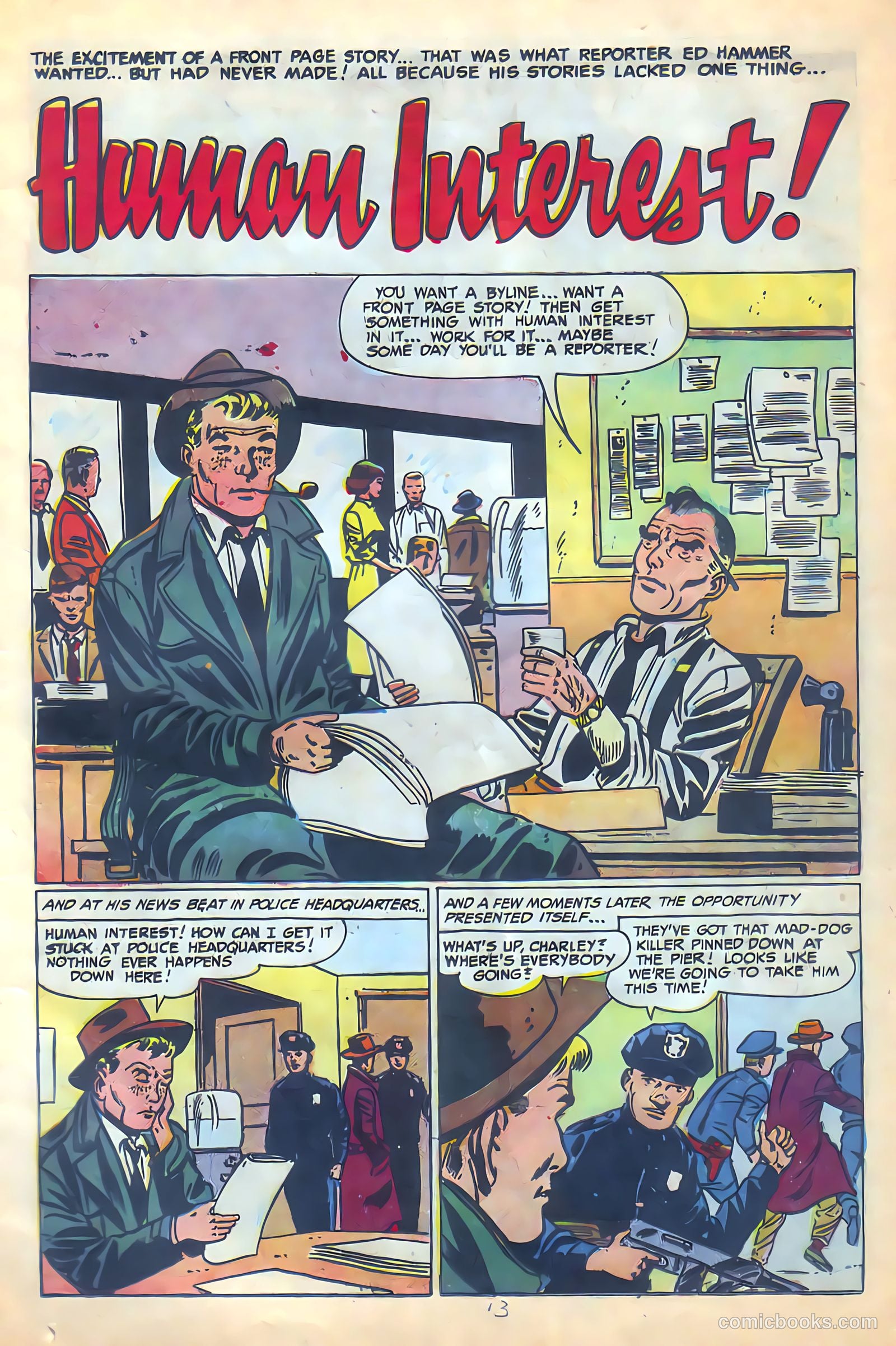 Action Adventure Comics #2 (1955) — page 13 of 36