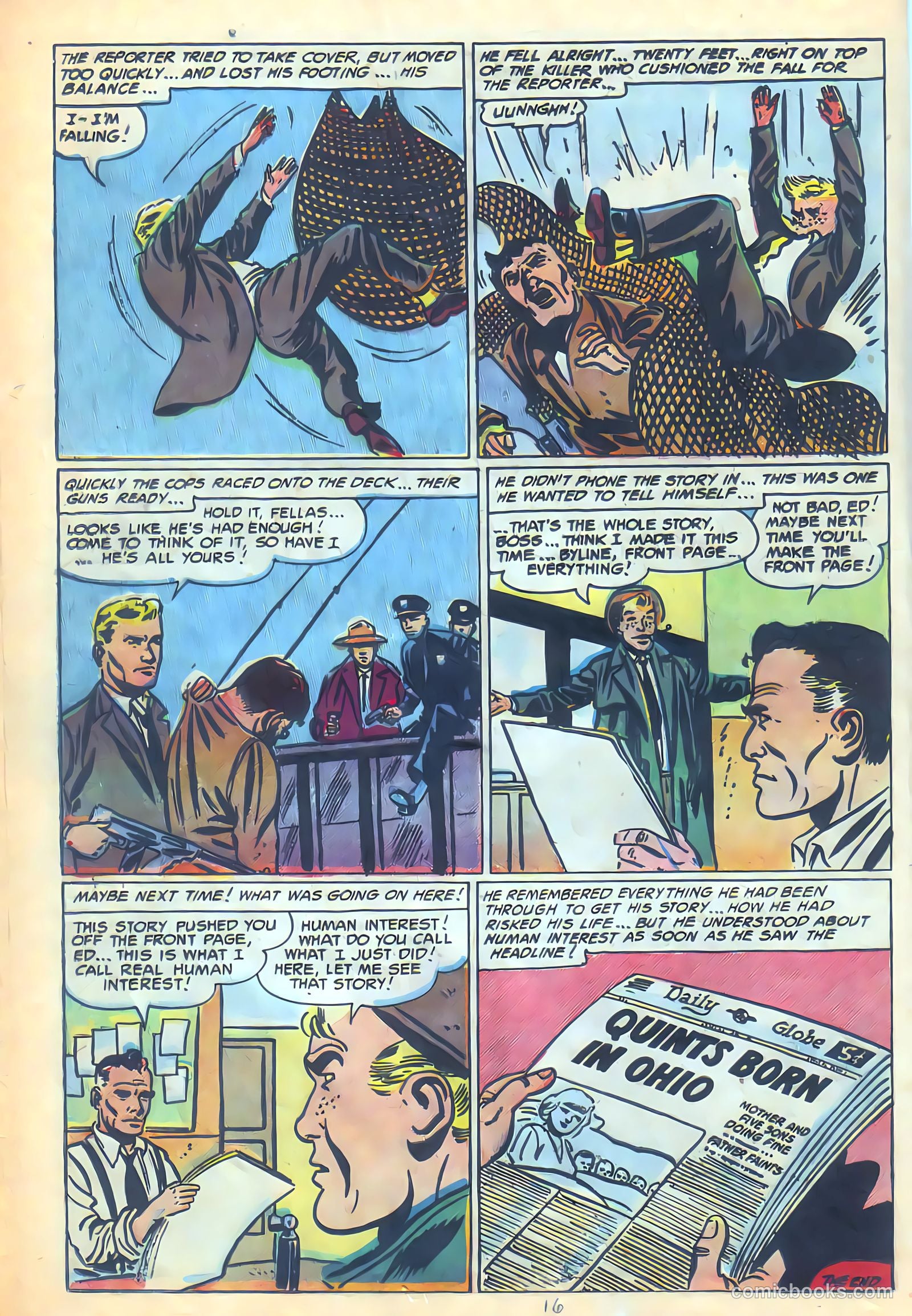 Action Adventure Comics #2 (1955) — page 16 of 36