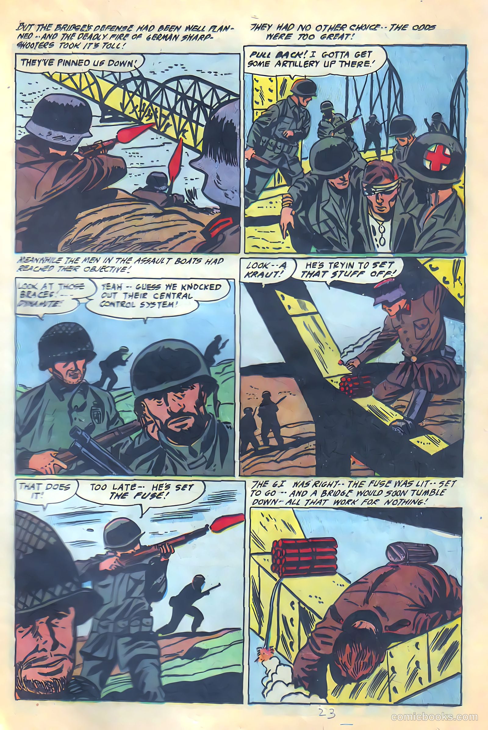 Action Adventure Comics #2 (1955) — page 23 of 36