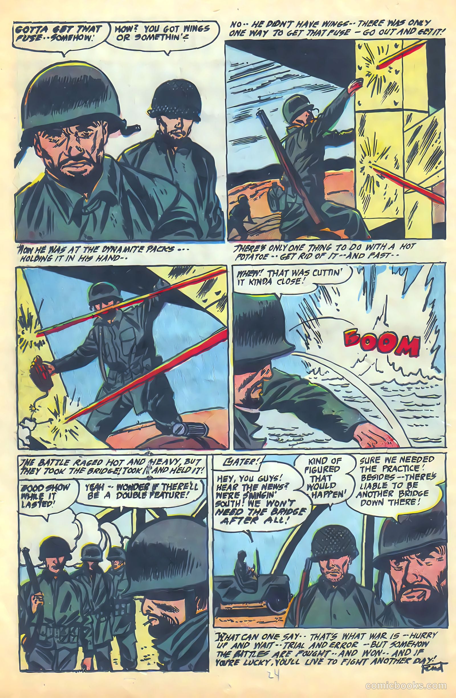 Action Adventure Comics #2 (1955) — page 24 of 36
