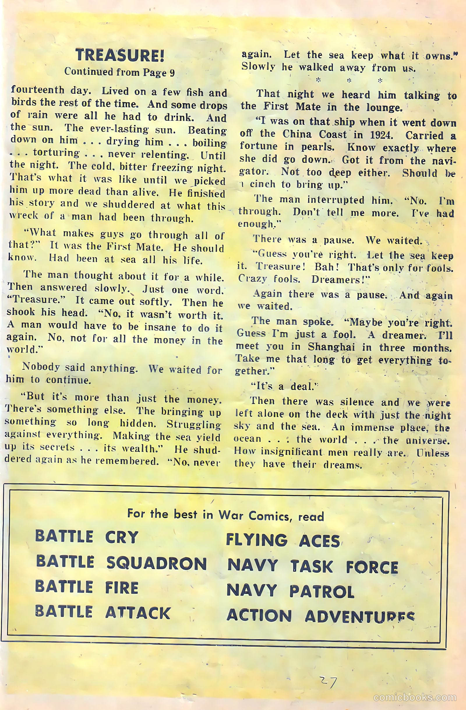 Action Adventure Comics #2 (1955) — page 27 of 36