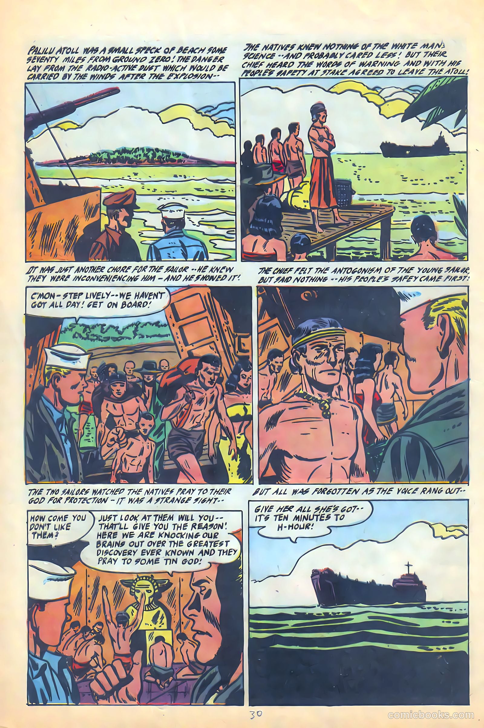 Action Adventure Comics #2 (1955) — page 30 of 36
