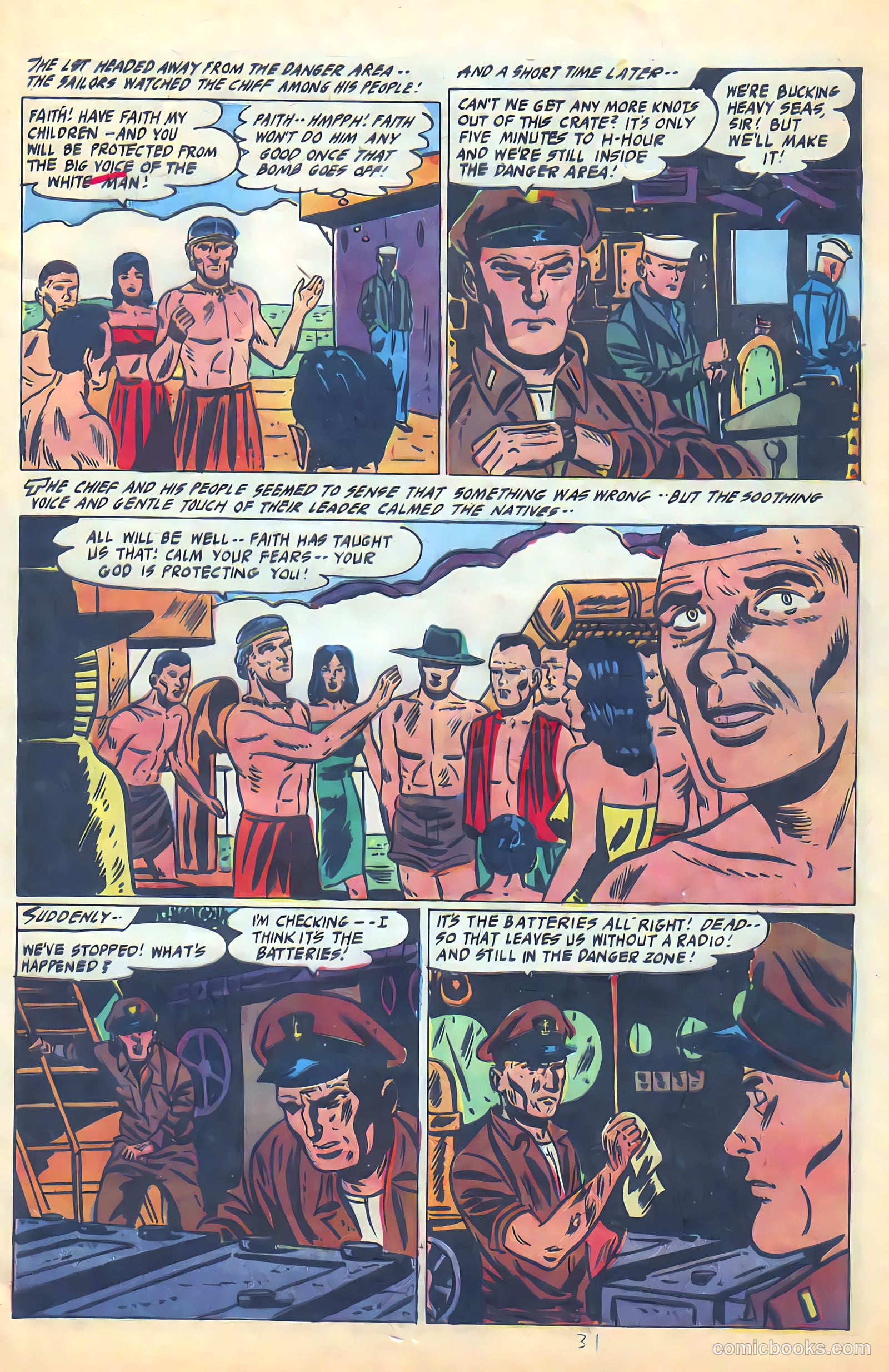 Action Adventure Comics #2 (1955) — page 31 of 36