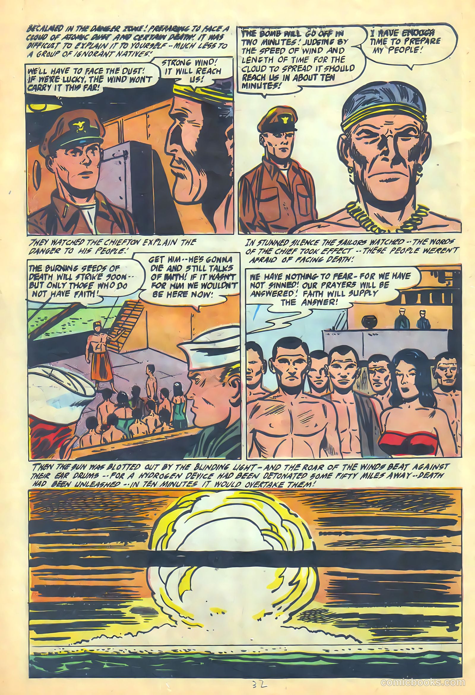 Action Adventure Comics #2 (1955) — page 32 of 36