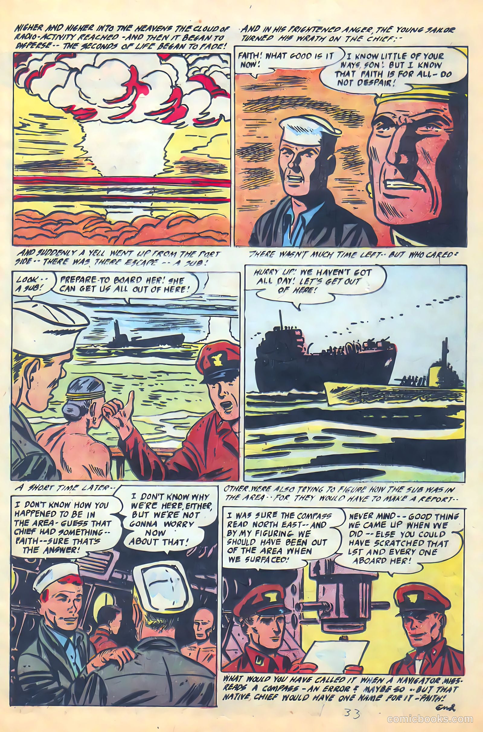 Action Adventure Comics #2 (1955) — page 33 of 36