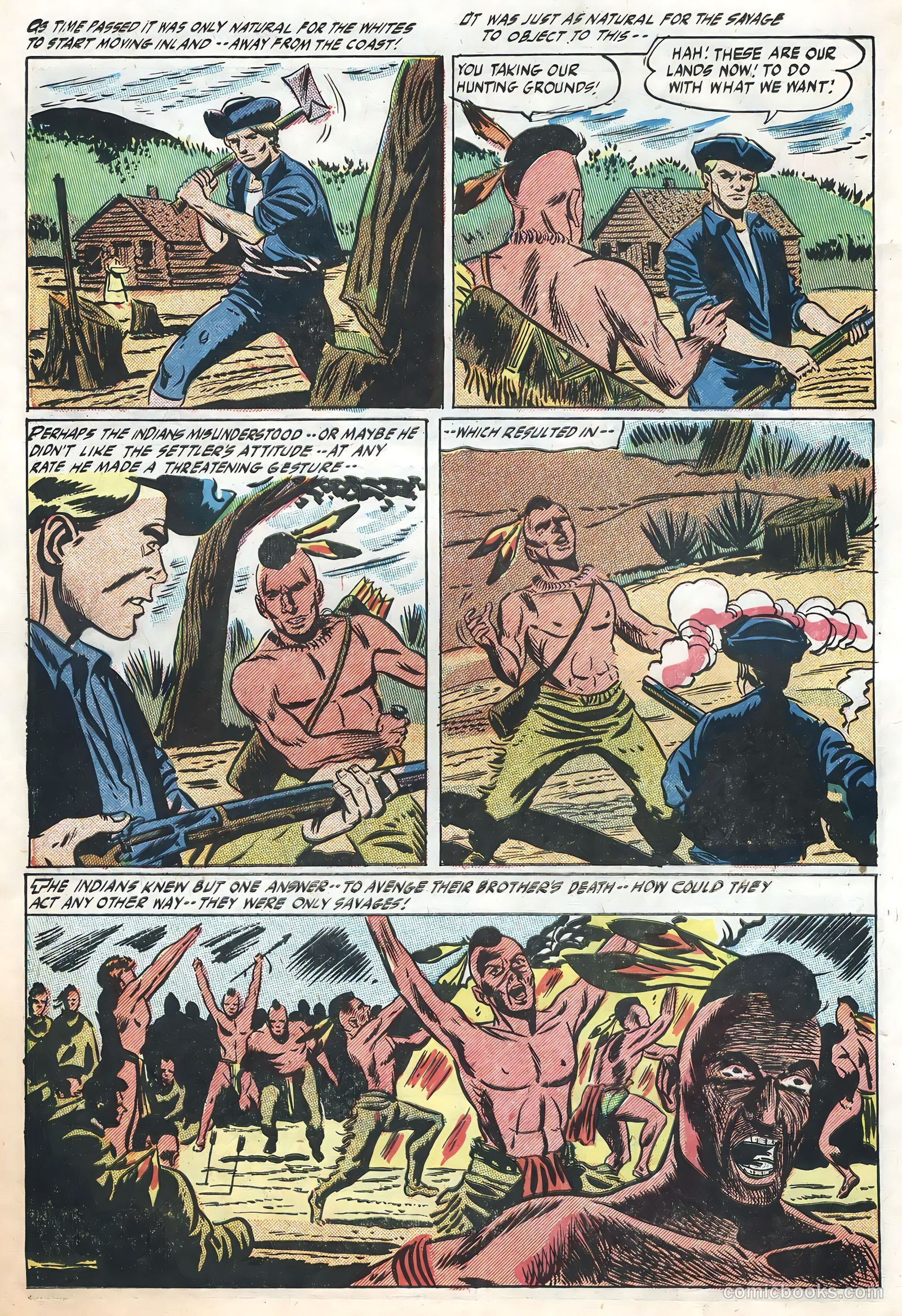 Action Adventure Comics #3 (1955) — page 16 of 36
