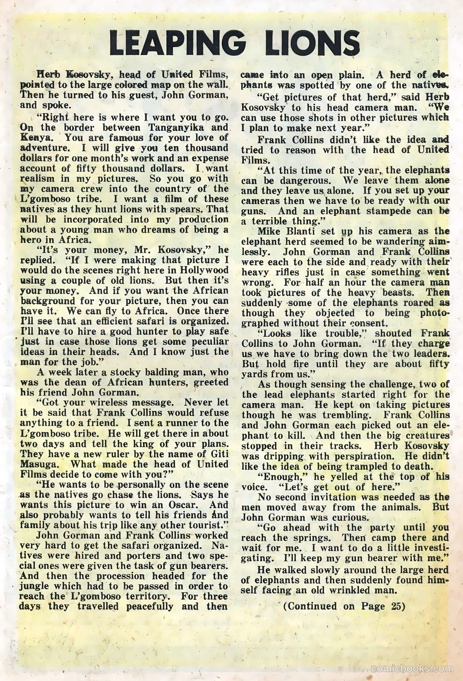 Action Adventure Comics #3 (1955) — page 27 of 36