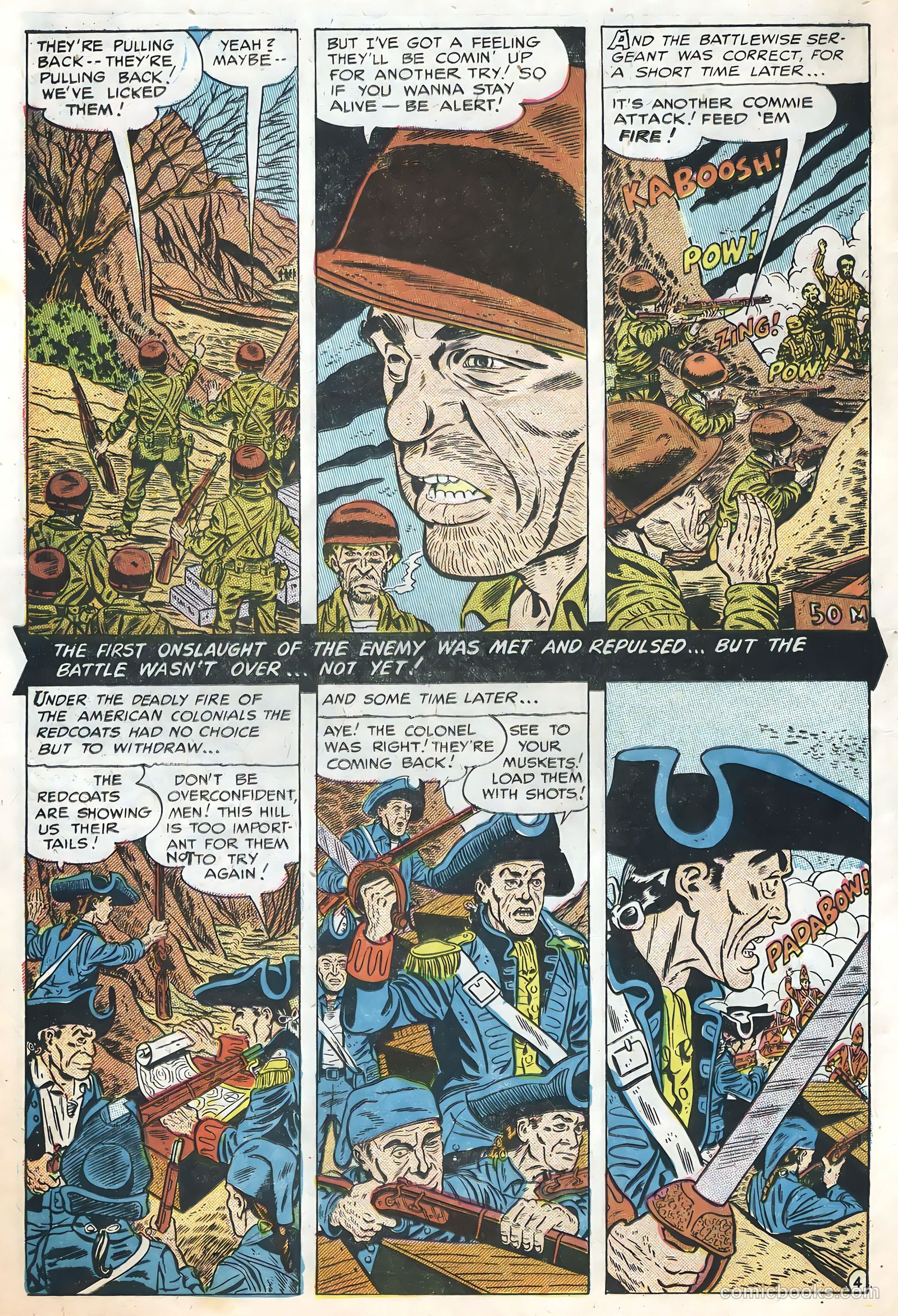 Action Adventure Comics #3 (1955) — page 32 of 36