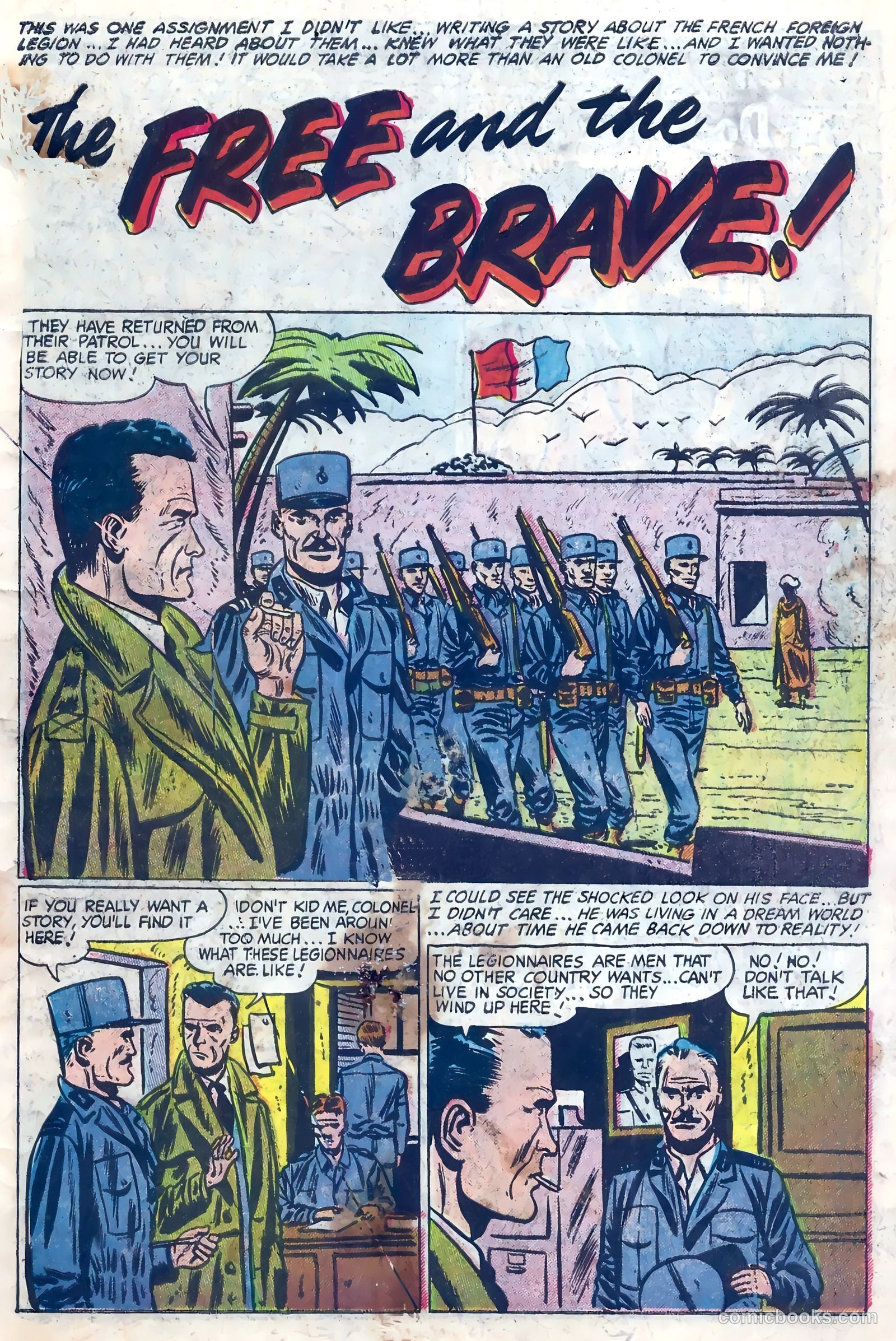 Action Adventure Comics #4 (1955) — page 3 of 36