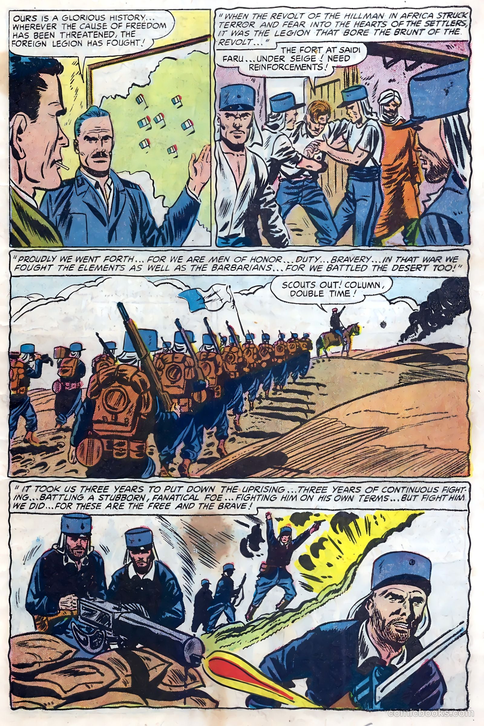 Action Adventure Comics #4 (1955) — page 5 of 36