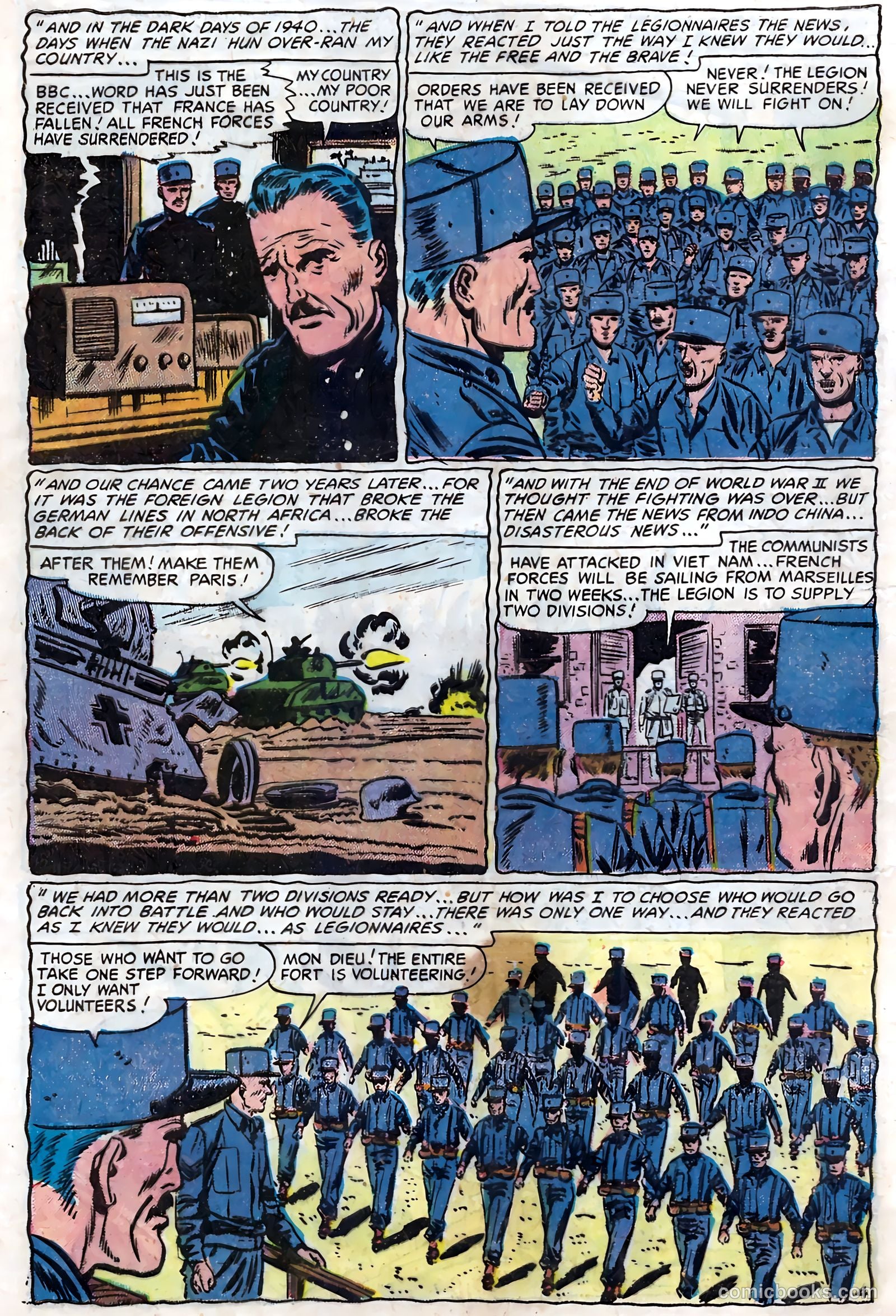 Action Adventure Comics #4 (1955) — page 6 of 36