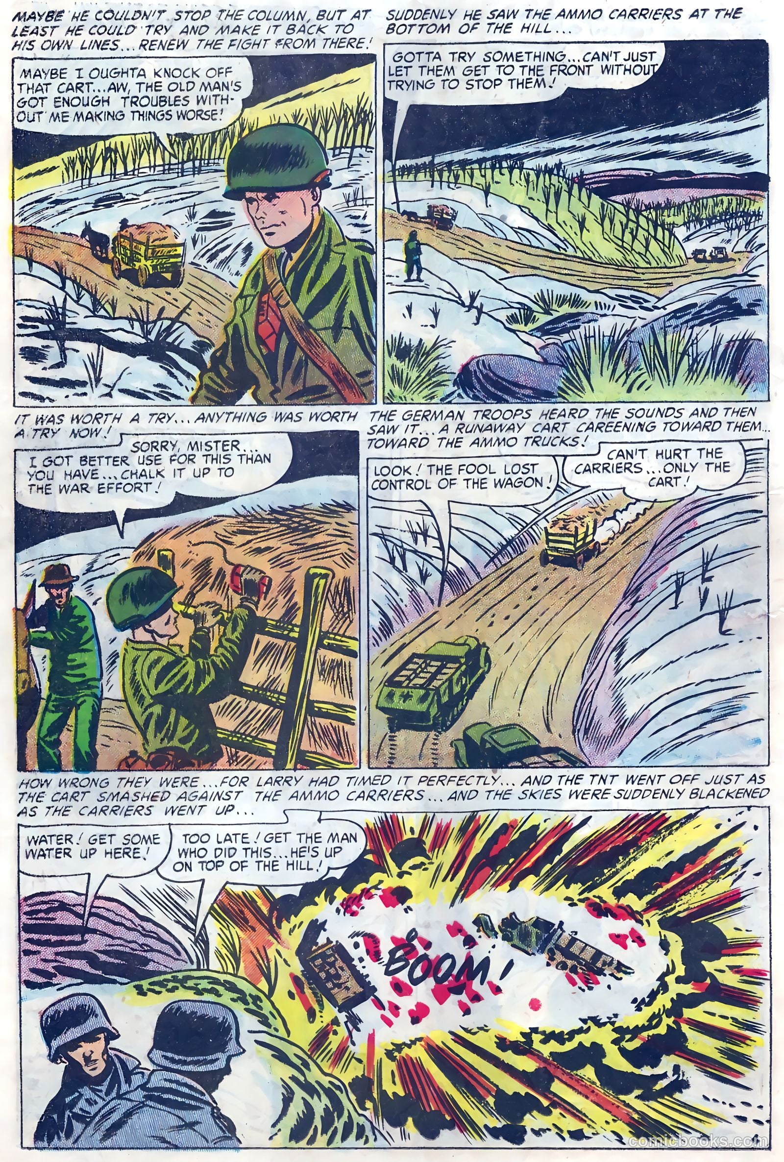 Action Adventure Comics #4 (1955) — page 16 of 36