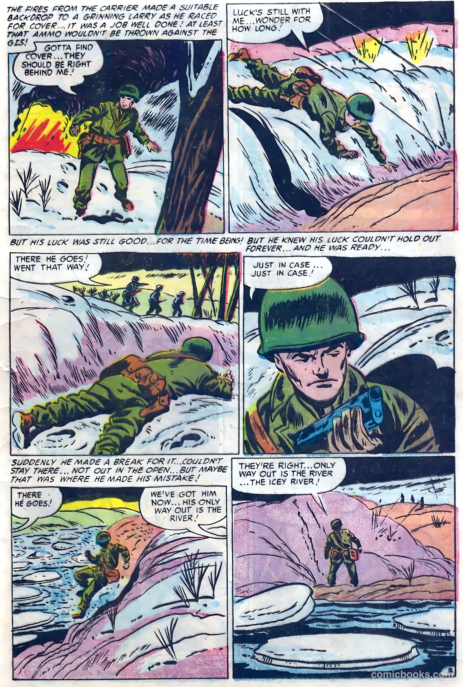 Action Adventure Comics #4 (1955) — page 17 of 36
