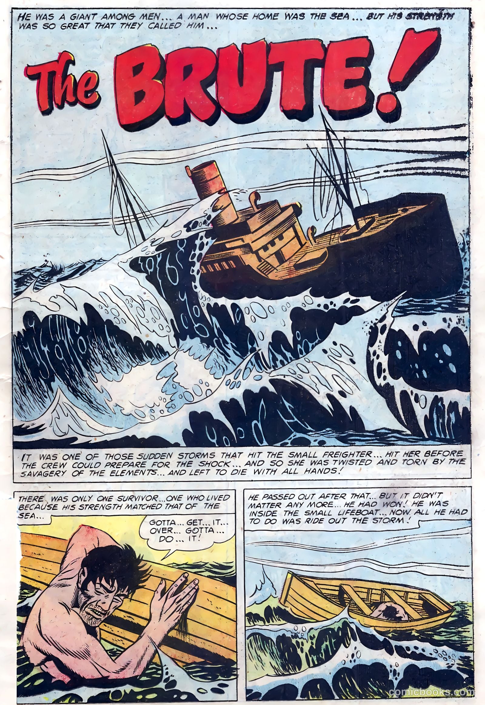 Action Adventure Comics #4 (1955) — page 19 of 36
